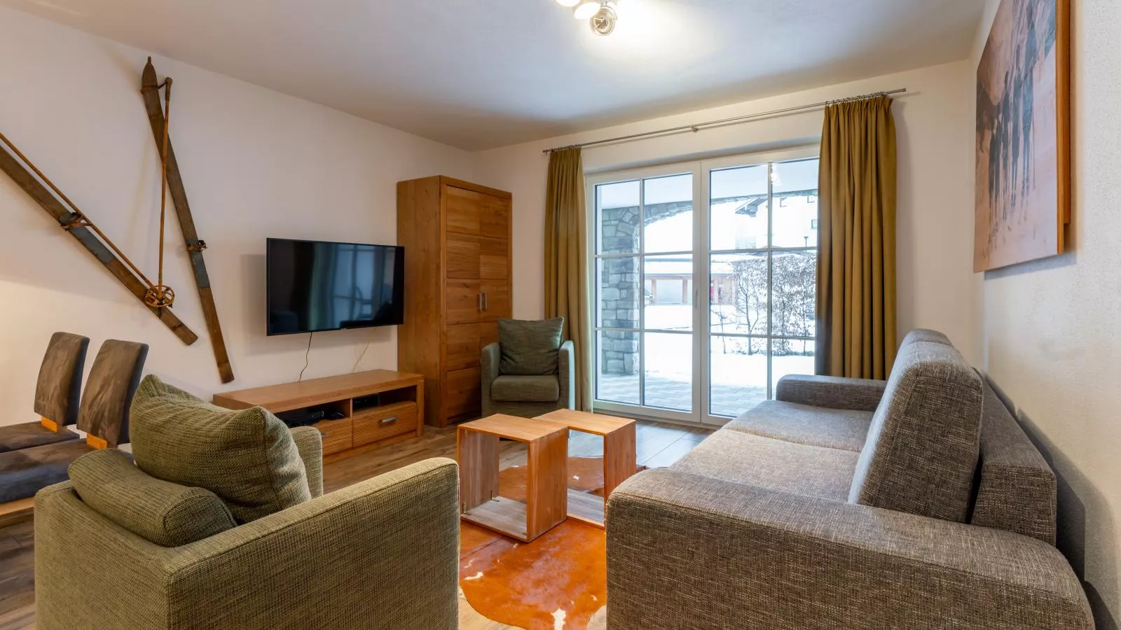 Tauern Suites Mitterwirt TOP 303-Woonkamer