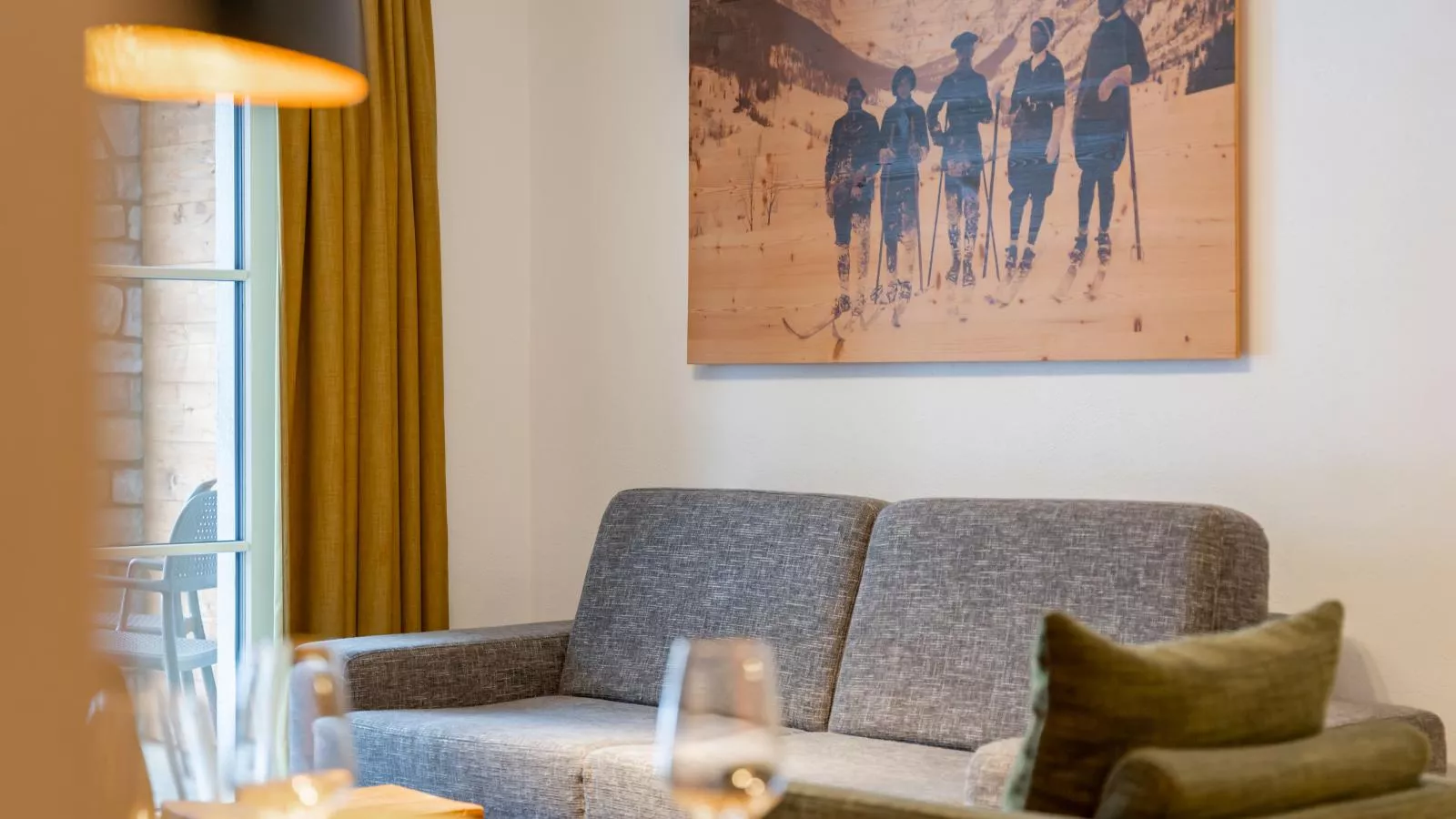 Tauern Suites Mitterwirt TOP 303-Woonkamer