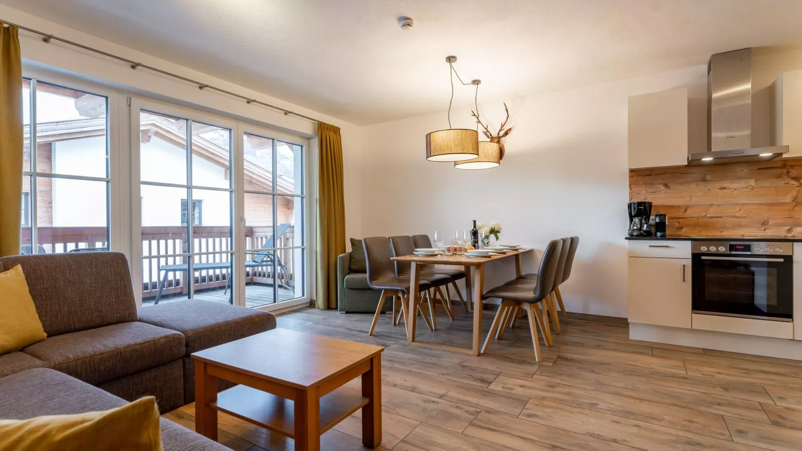 Tauern Suites Mitterwirt TOP 311-Woonkamer