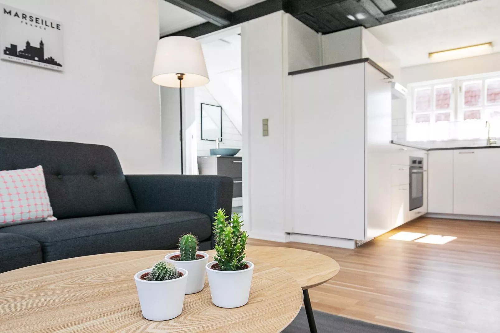 Vakantiehuis in Løkken met uitzicht op de stad-Binnen