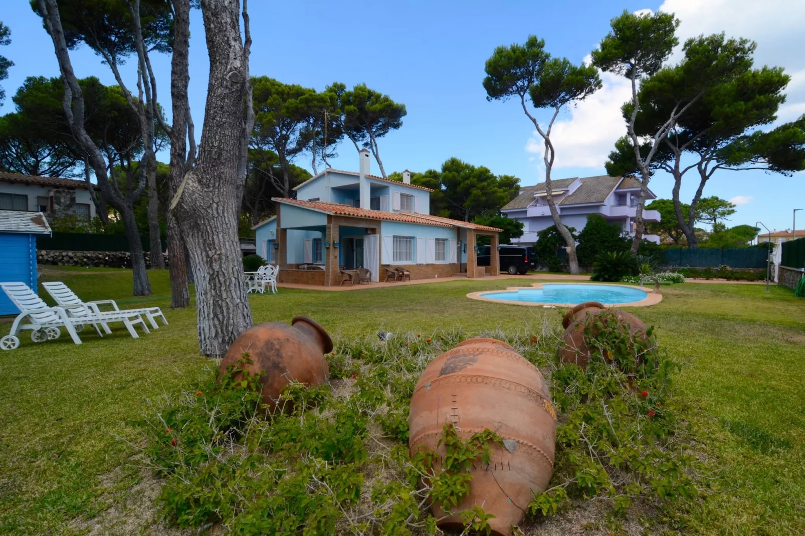 VILLA PEPITA BLUE-Uitzicht zomer