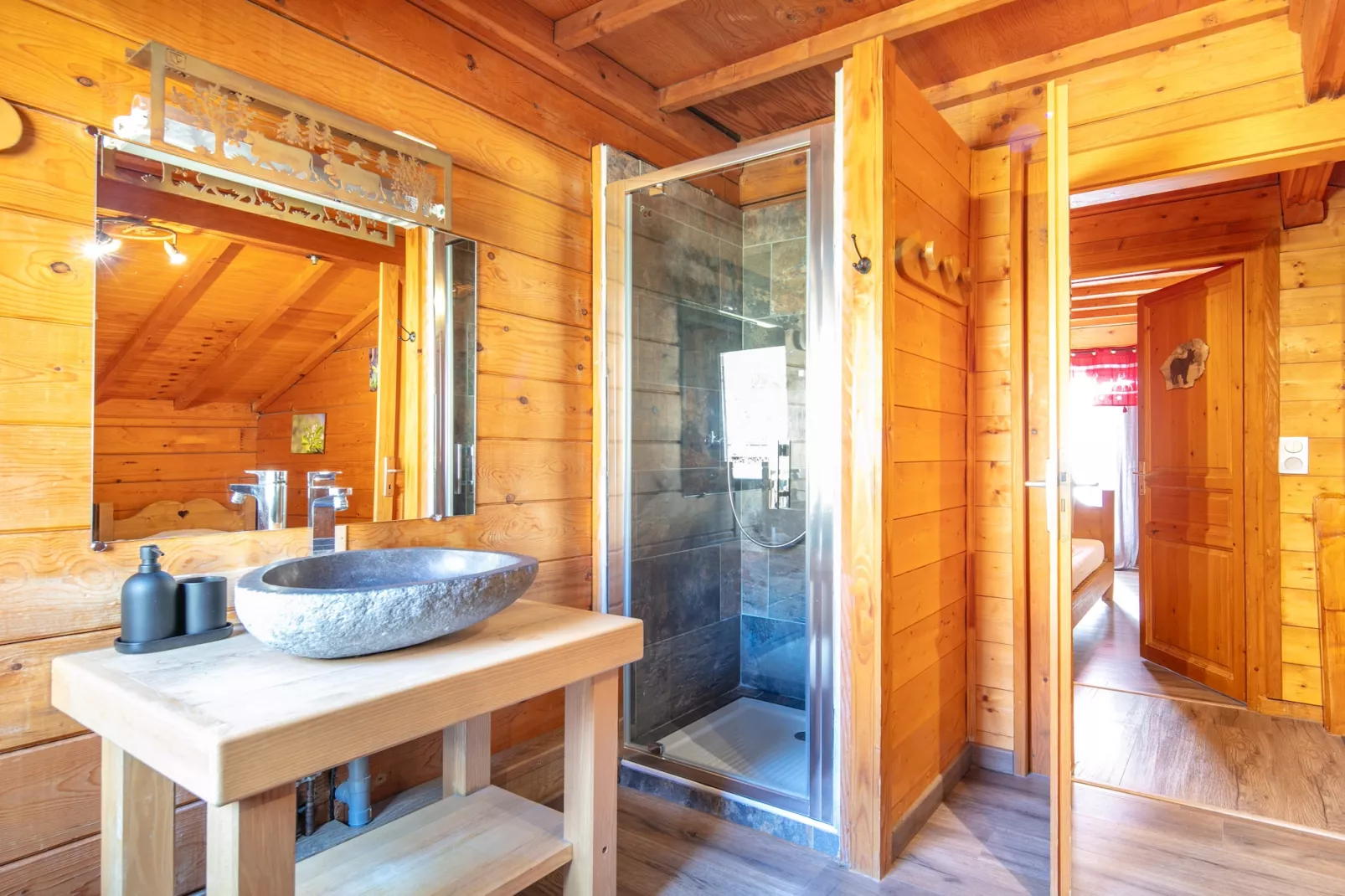 Chalet Le Ponton - 5P9-Badkamer