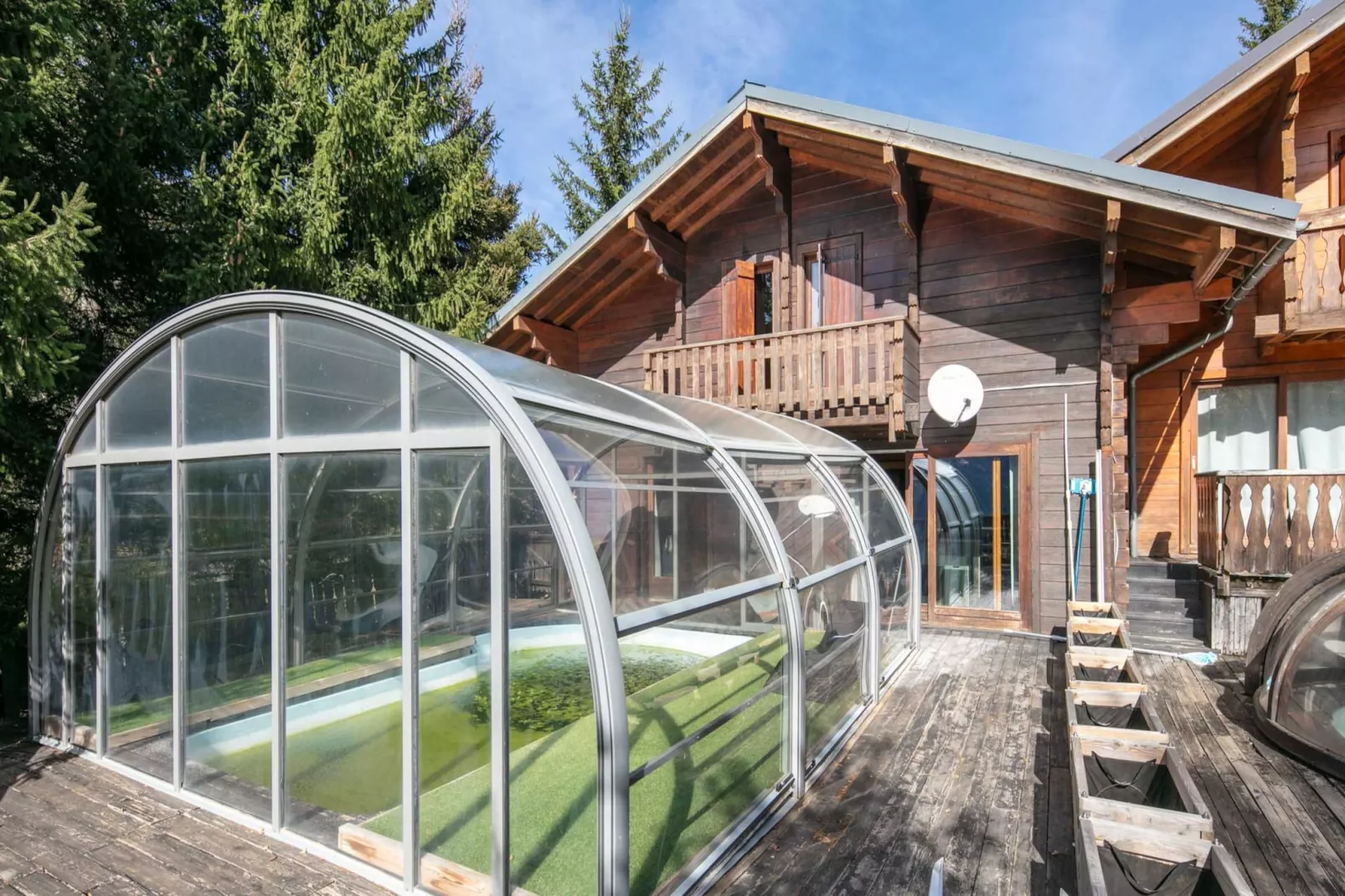 Chalet Le Ponton - 5P9-Buitenlucht
