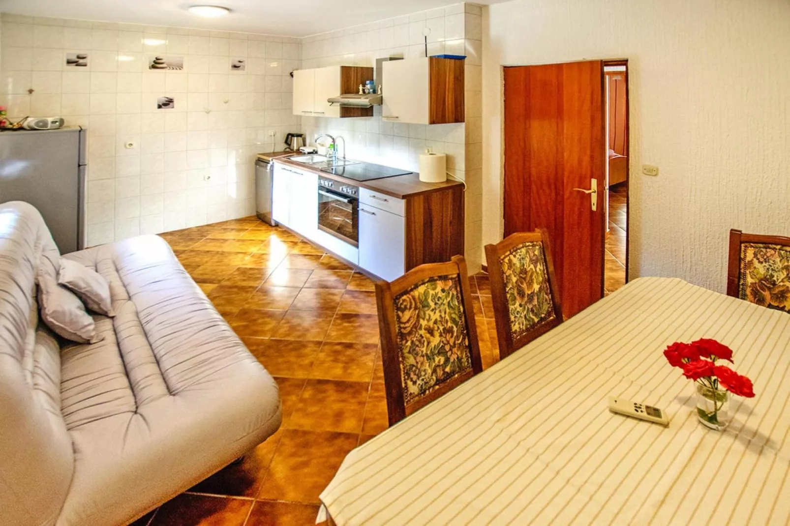 Apartment im Haus Lika Seline SD55 A01-EG 1-5 Pers-Woonkamer
