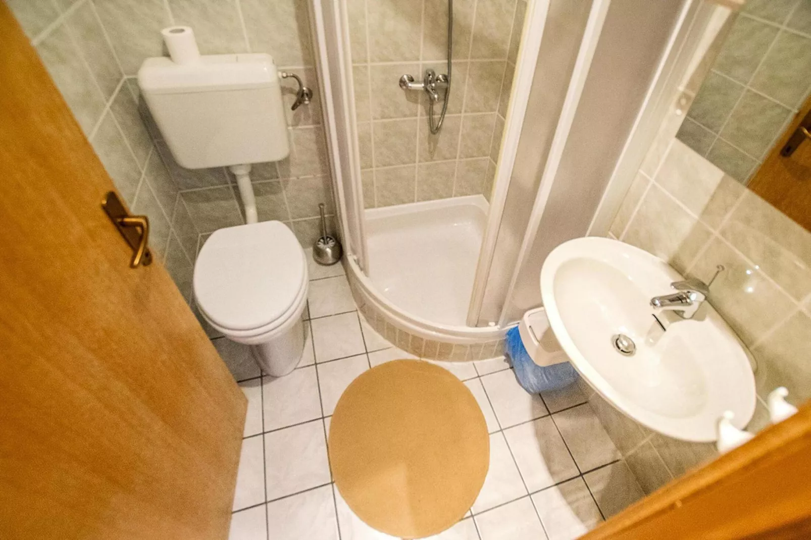 Apartment im Haus Lika Seline SD55 A01-EG 1-5 Pers-Badkamer