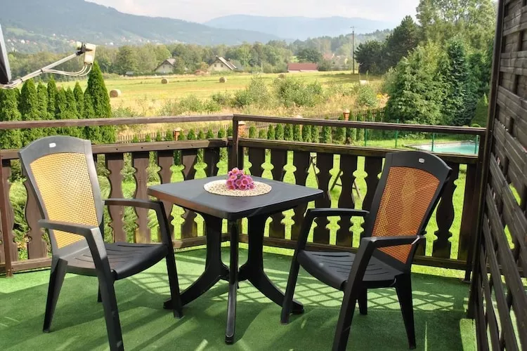 Willa wakacyjna dla 11 osób Brenna-Terrasbalkon