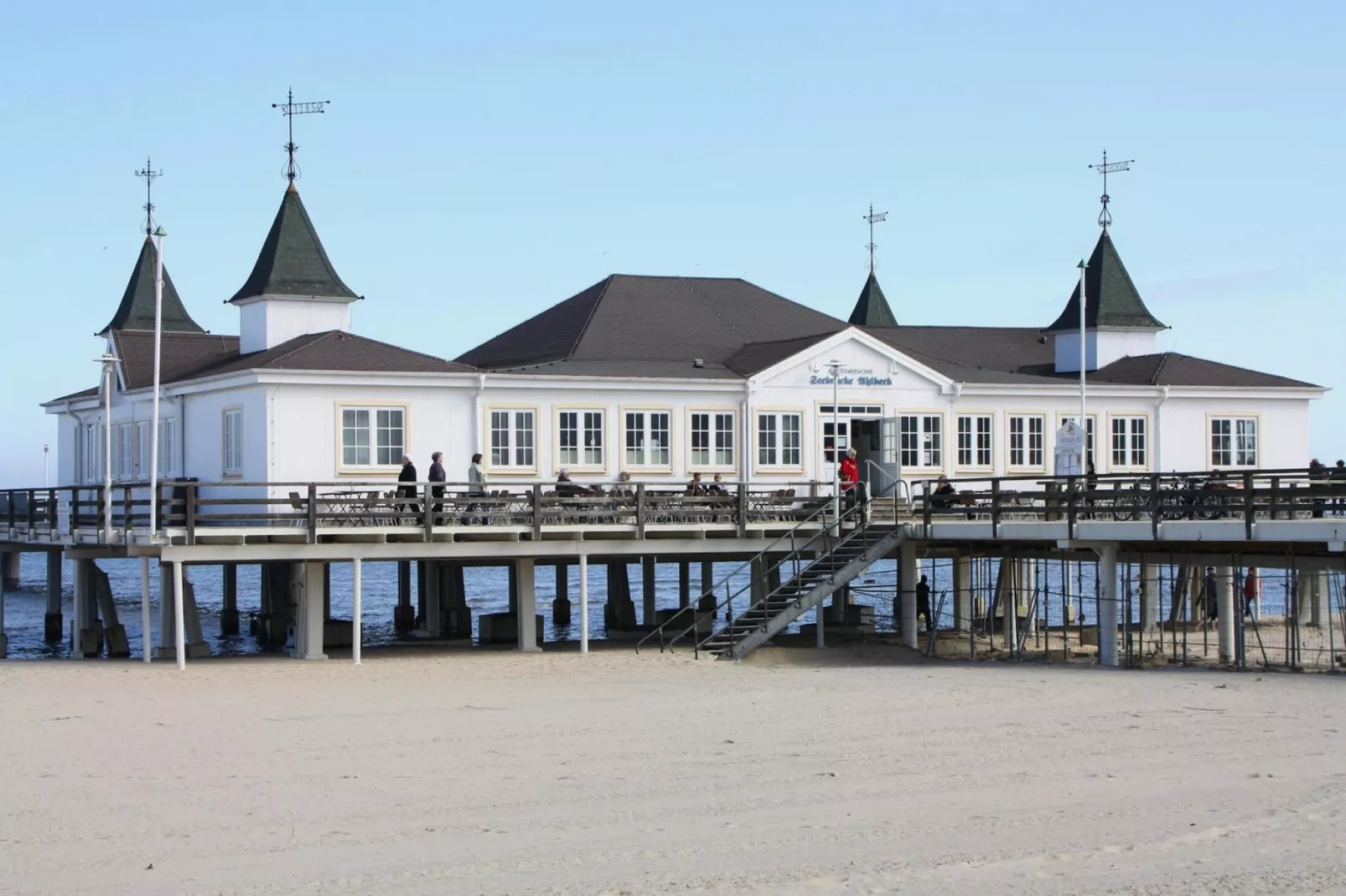 Ferienwohnung Morgenröte Ahlbeck-Gebieden zomer 20km
