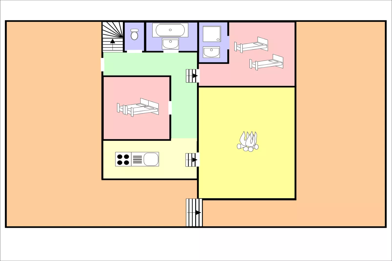 Chalet de la Côte-Faciliteiten