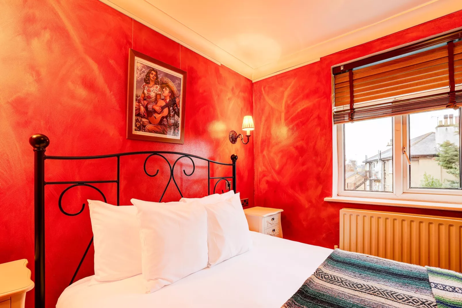 Standard Double  Church Street Hotel-Slaapkamer