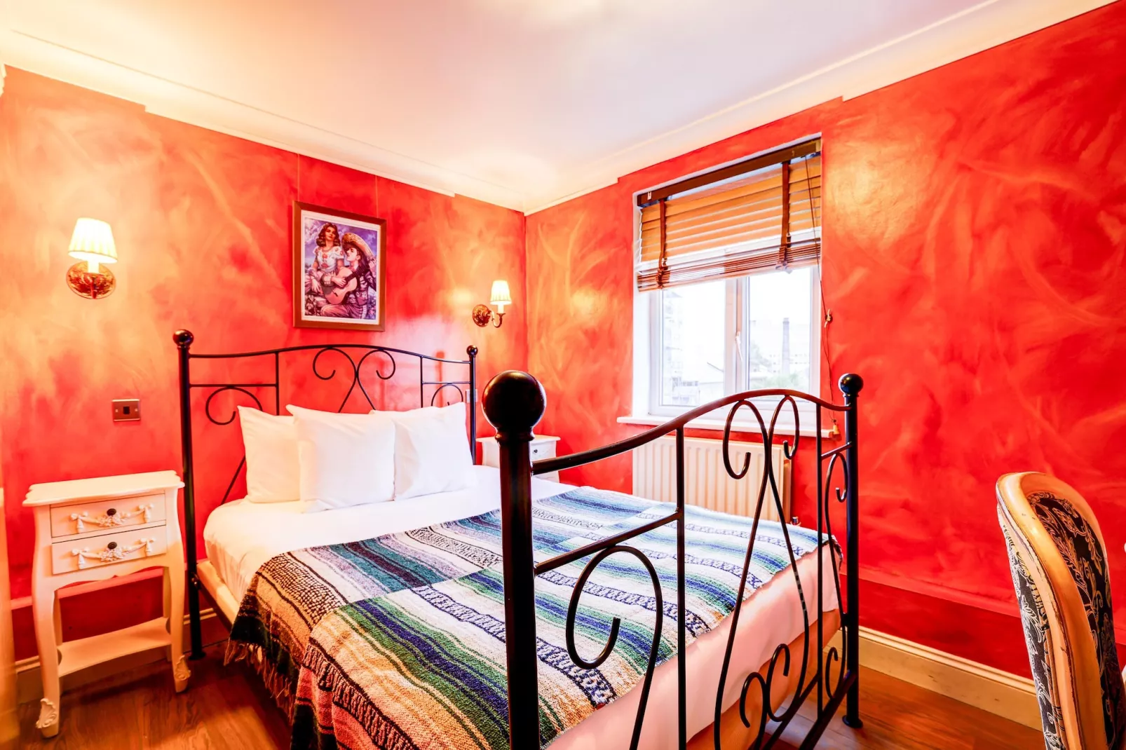 Standard Double  Church Street Hotel-Slaapkamer
