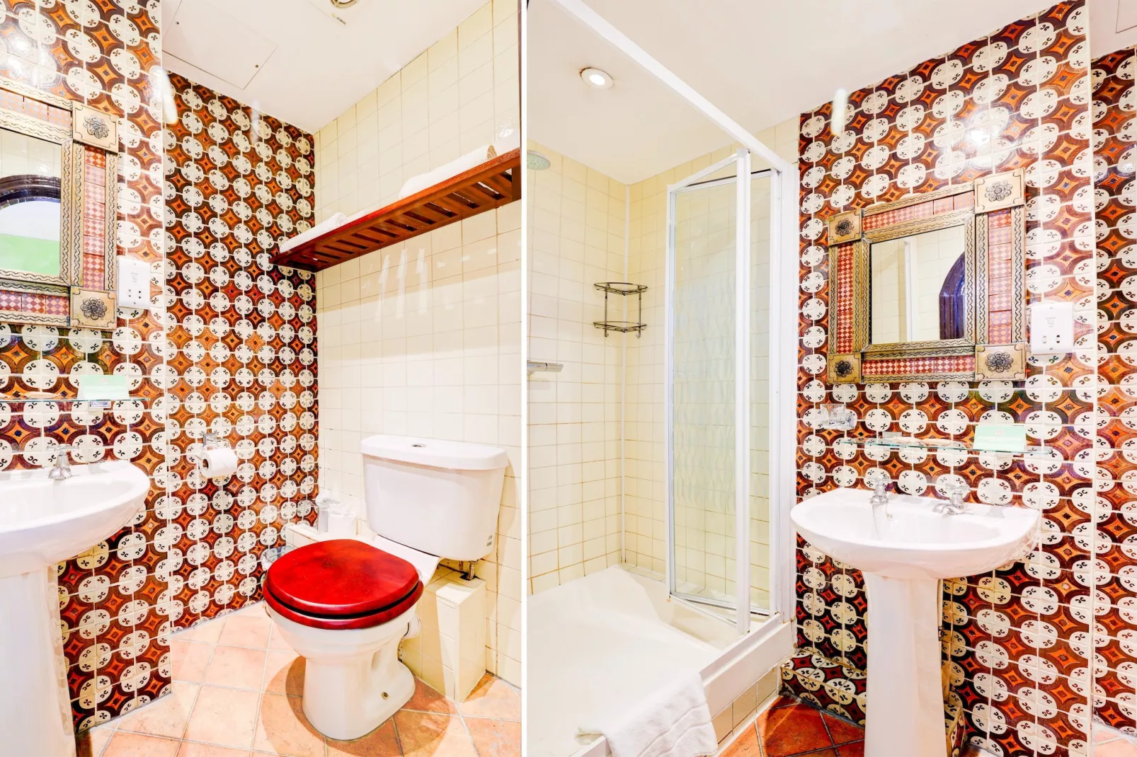 Standard Double  Church Street Hotel-Badkamer