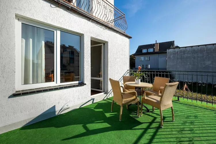 Studio wakacyjne nr 1 dla 3 osób Rewal-Terrasbalkon