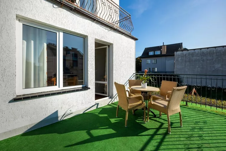 Studio wakacyjne nr 8 dla 2 osób Rewal-Terrasbalkon