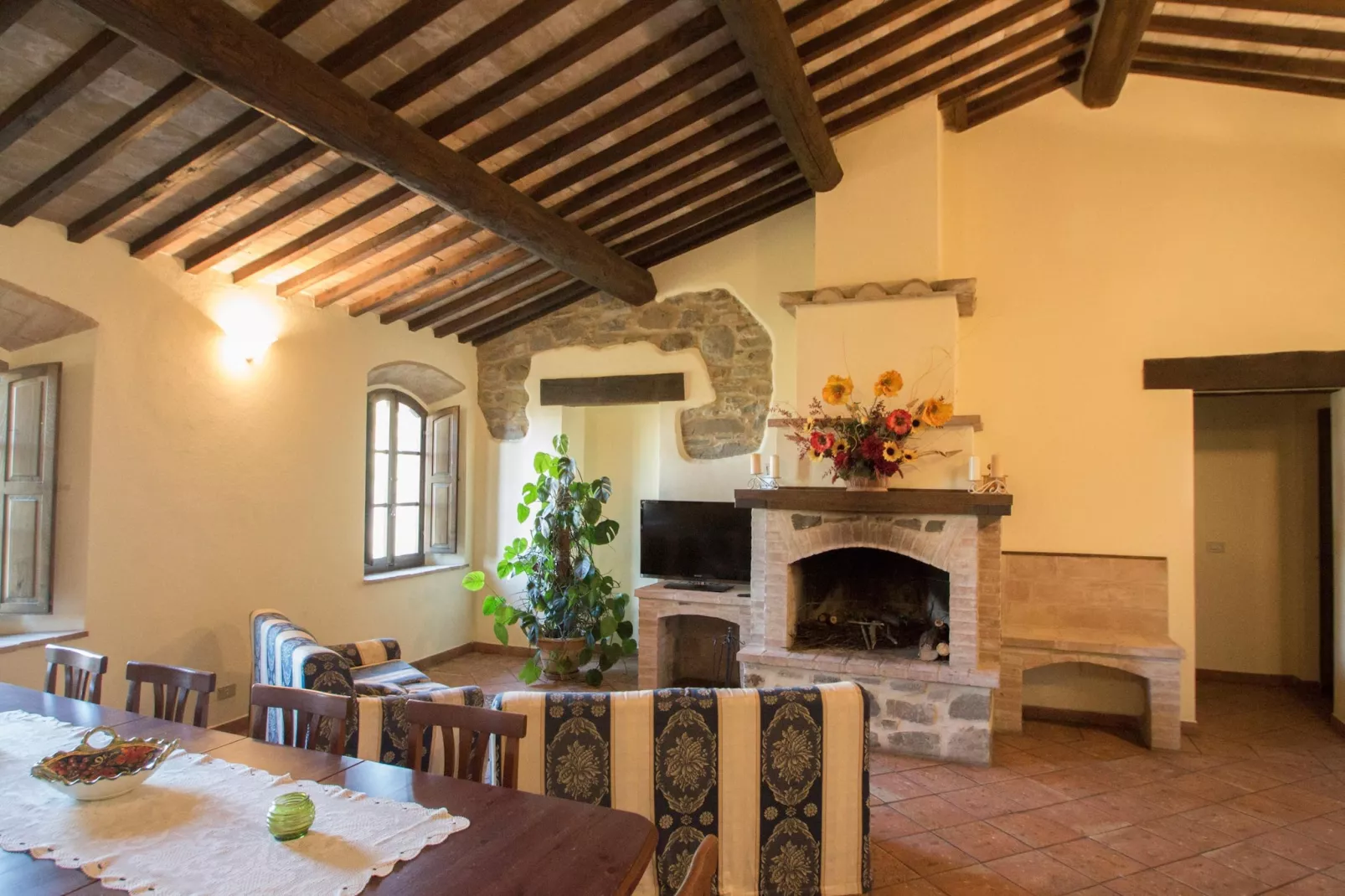 Villa Montecucco-Woonkamer