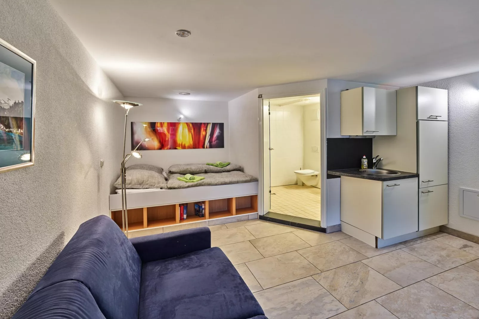 Appartement Eifelsteig-Woonkamer