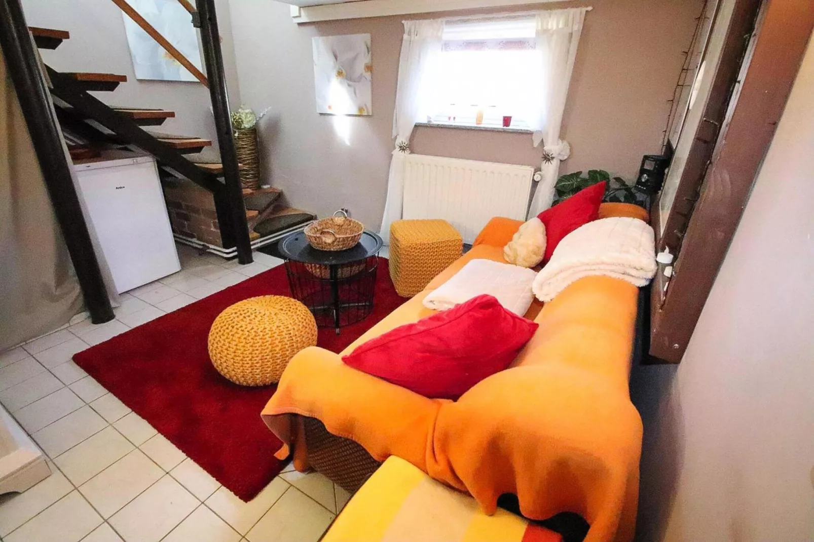 Ferienhaus in Kummersdorf bei Storkow-Woonkamer