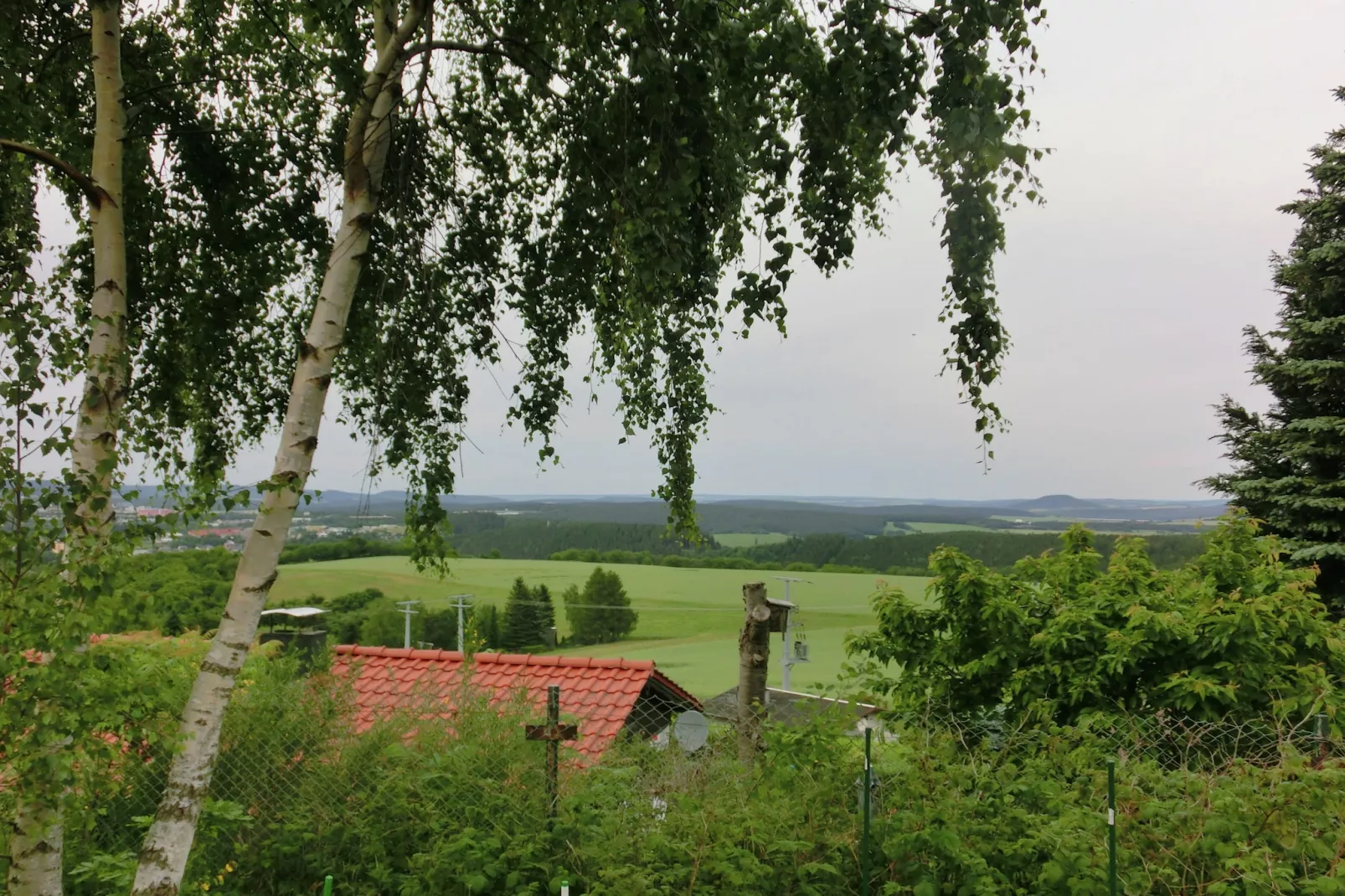 Am Heidelberg-Uitzicht zomer