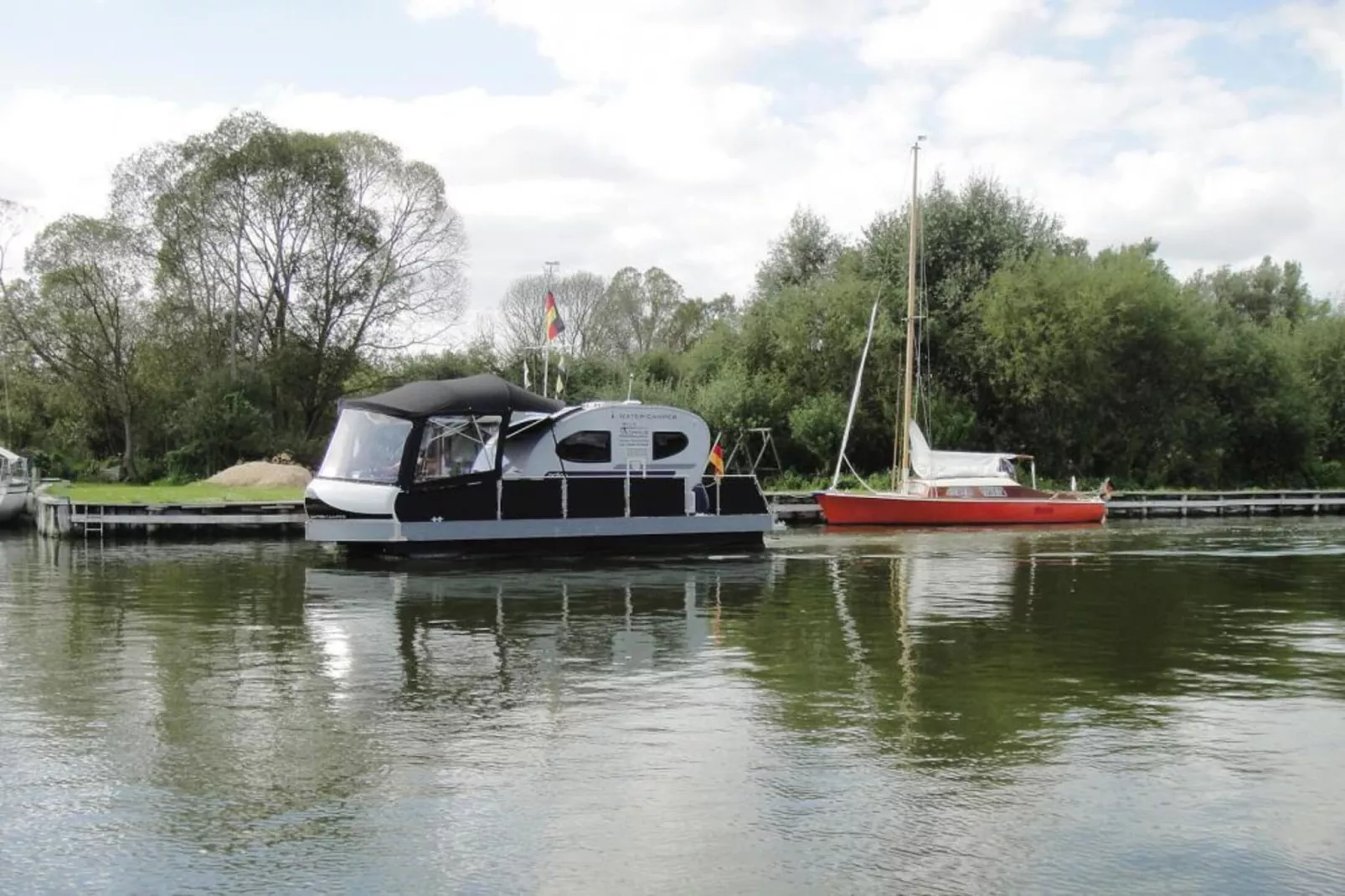 Watercamper deluxe-Gebieden zomer 1km