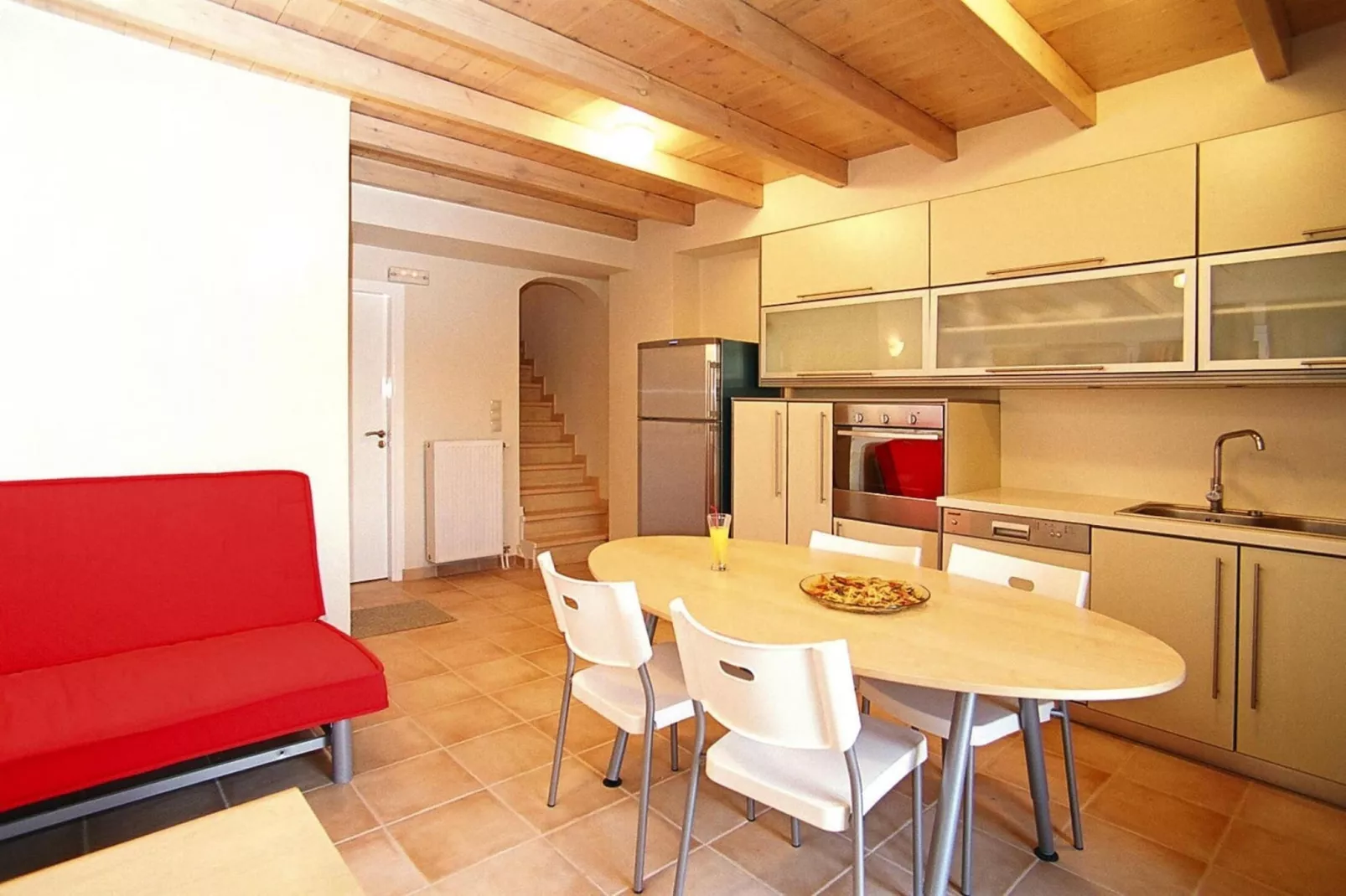 Holiday residence Rodanthi Darmarochori-Complex-Eetkamer