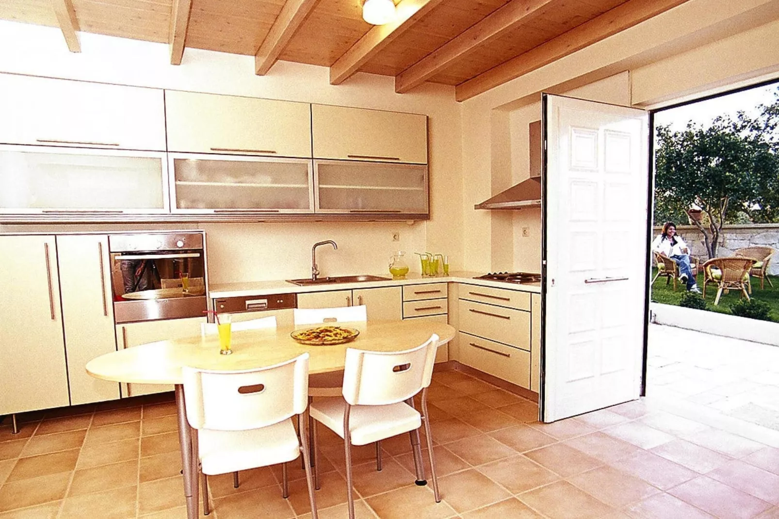 Holiday residence Rodanthi Darmarochori-Complex-Keuken