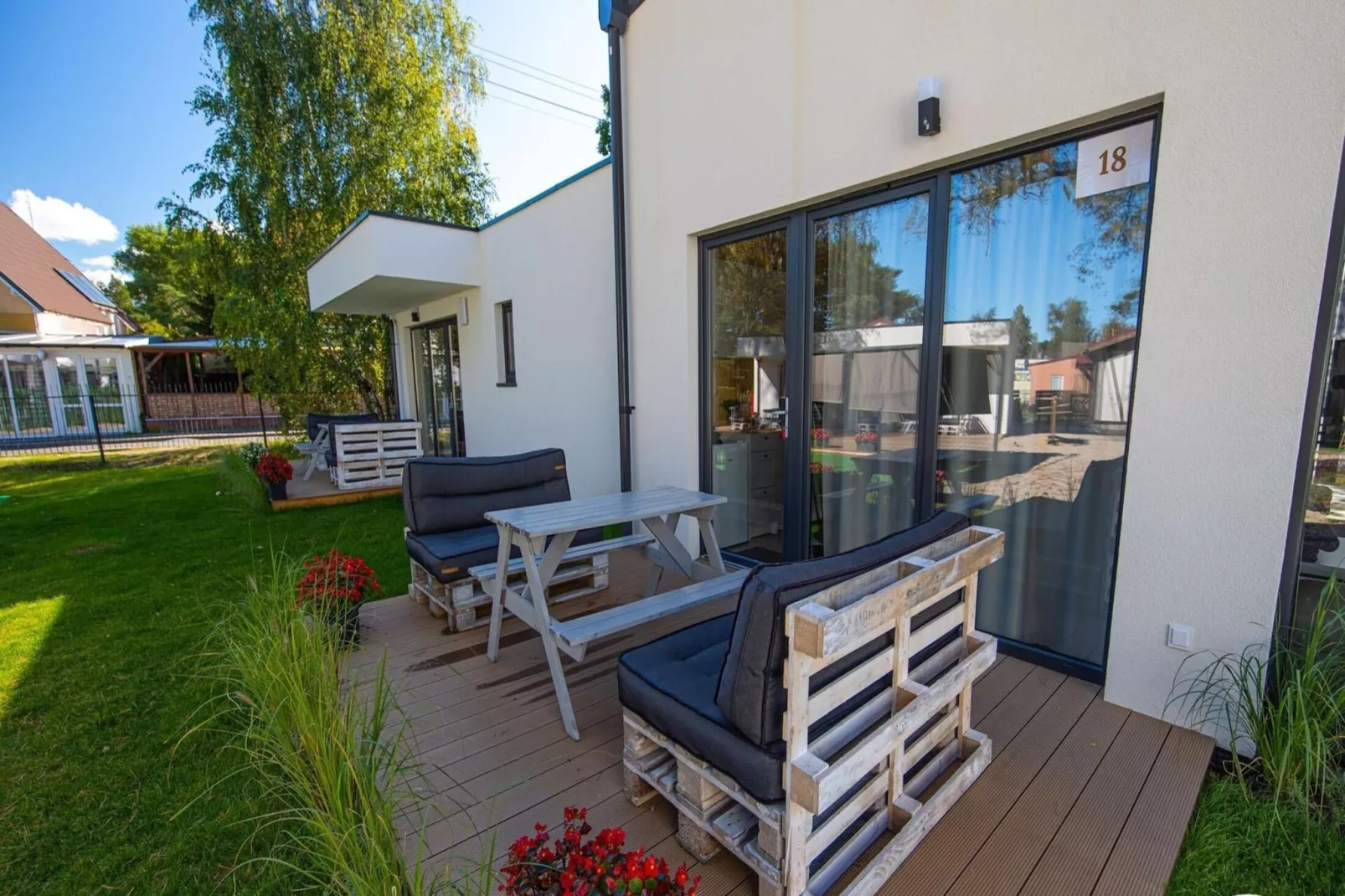 Domek 3-osobowy-Terrasbalkon