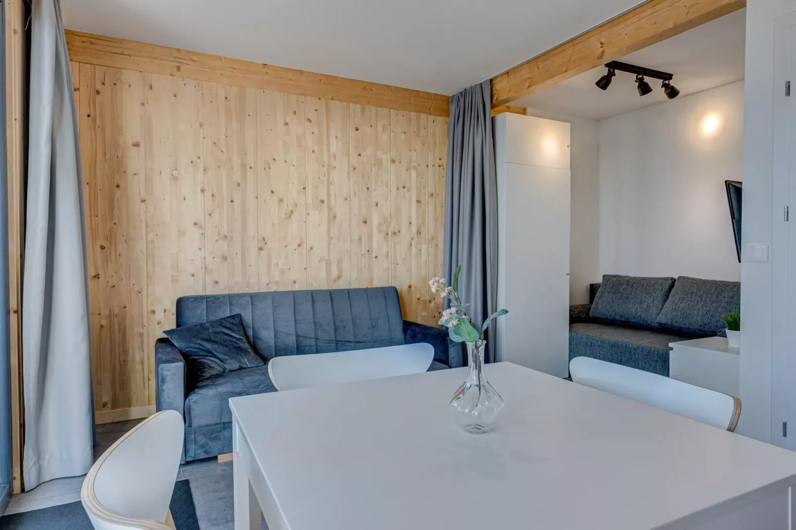 Domek 3-osobowy-Woonkamer