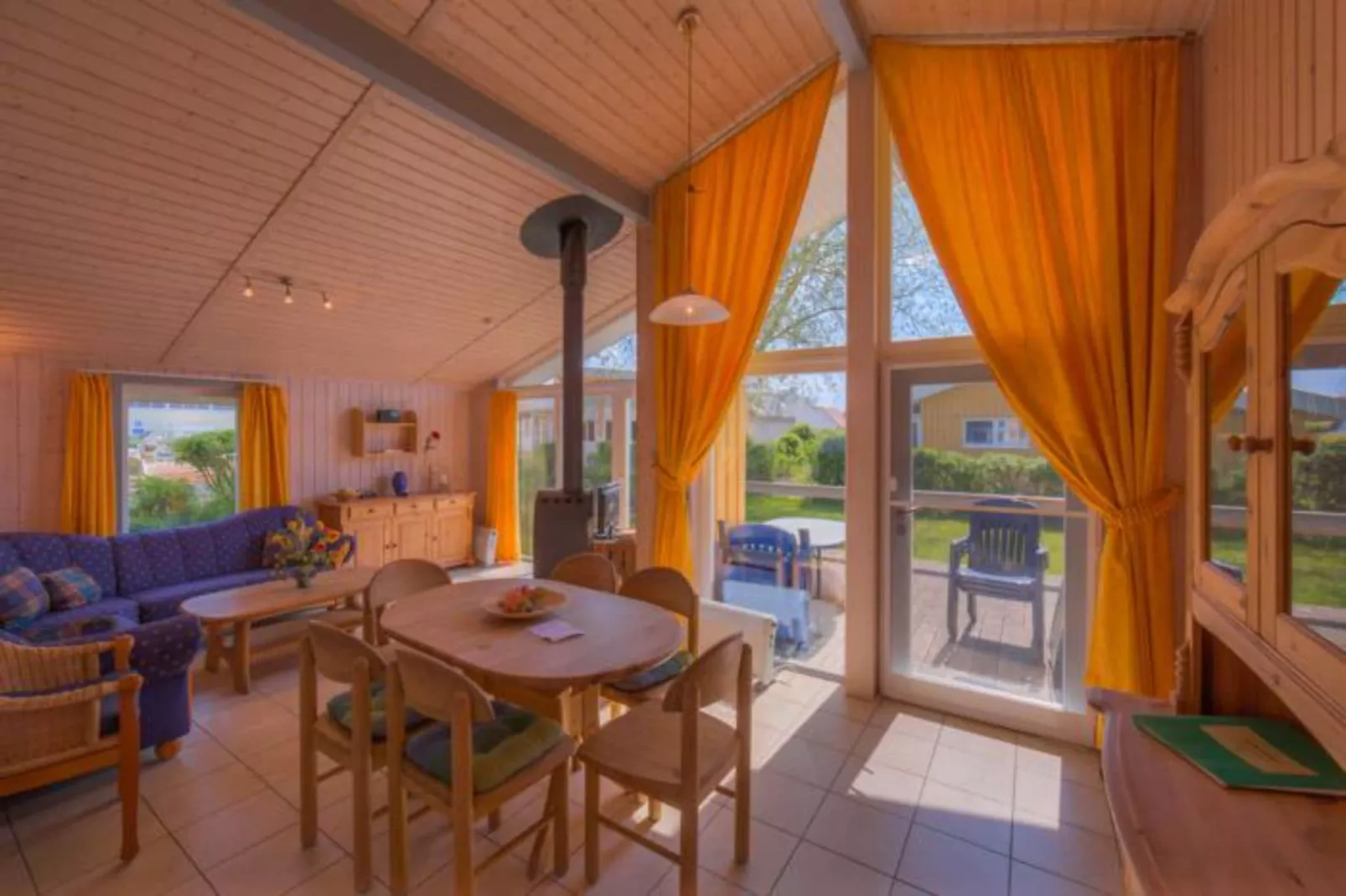 Ferienhaus Seeschwalbe-66-Woonkamer