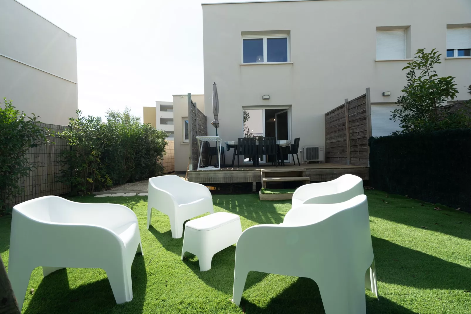 La Dune N 57 - Villa 3P6-Tuinen zomer