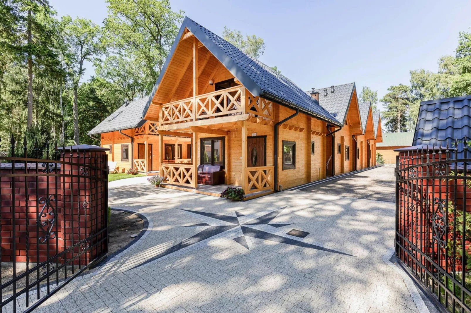Holiday complex in Pobierowo-Sobieraj 2-Buitenkant zomer