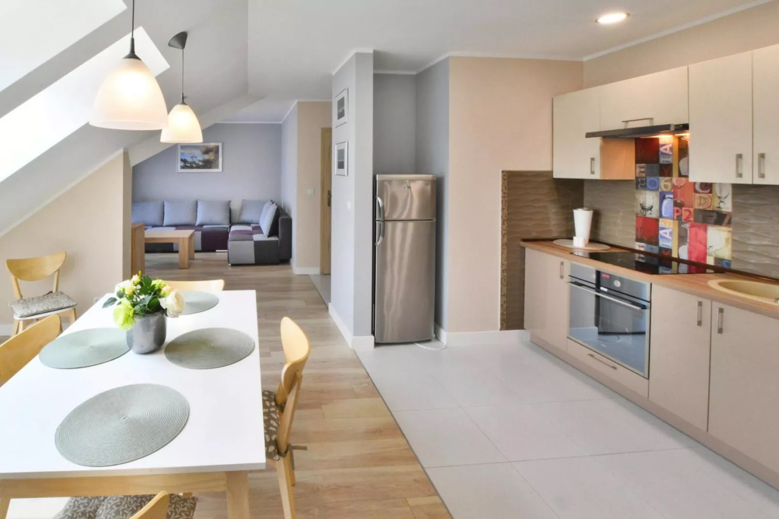 	Apartament dla 4 osób Darłówko-Eetkamer