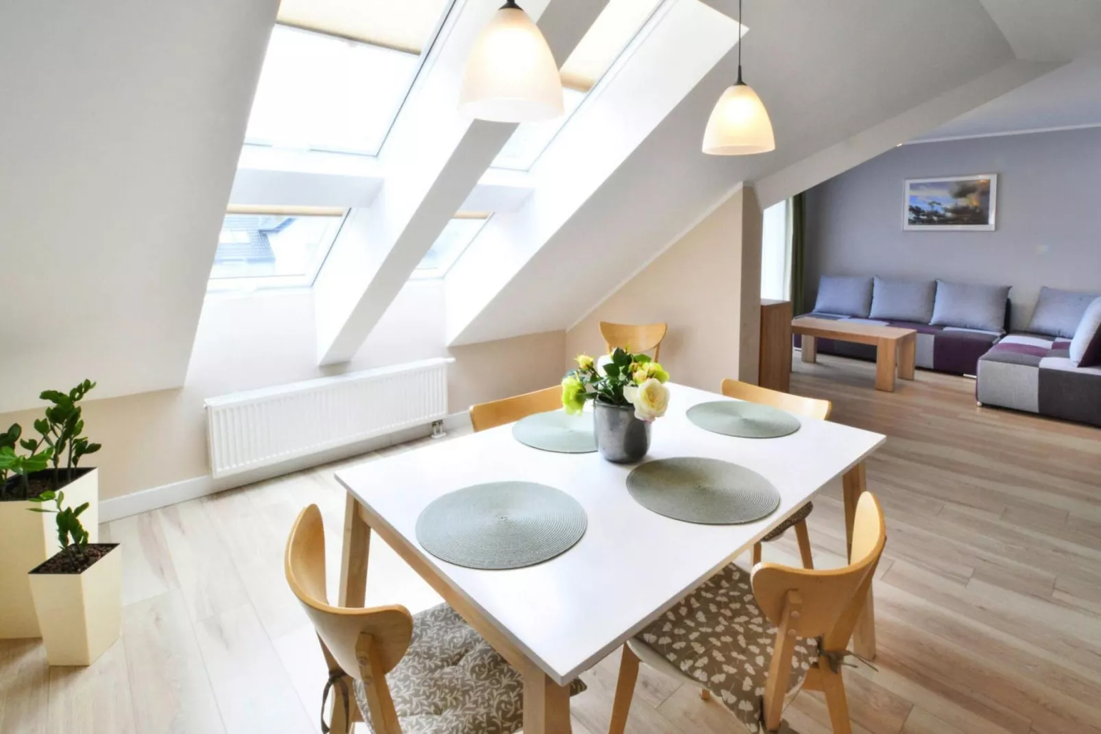 	Apartament dla 4 osób Darłówko-Eetkamer