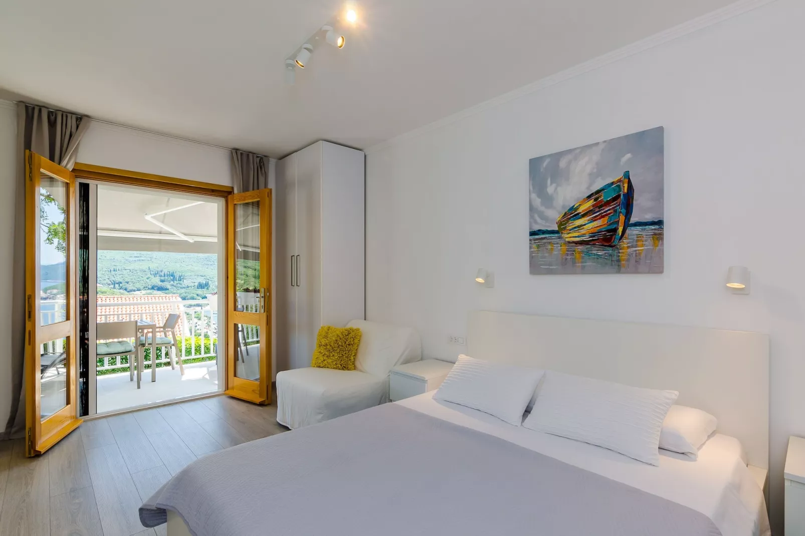 Apartments Sara (Molunat) - Superior One Bedroom Apartment with Terrace and Sea View