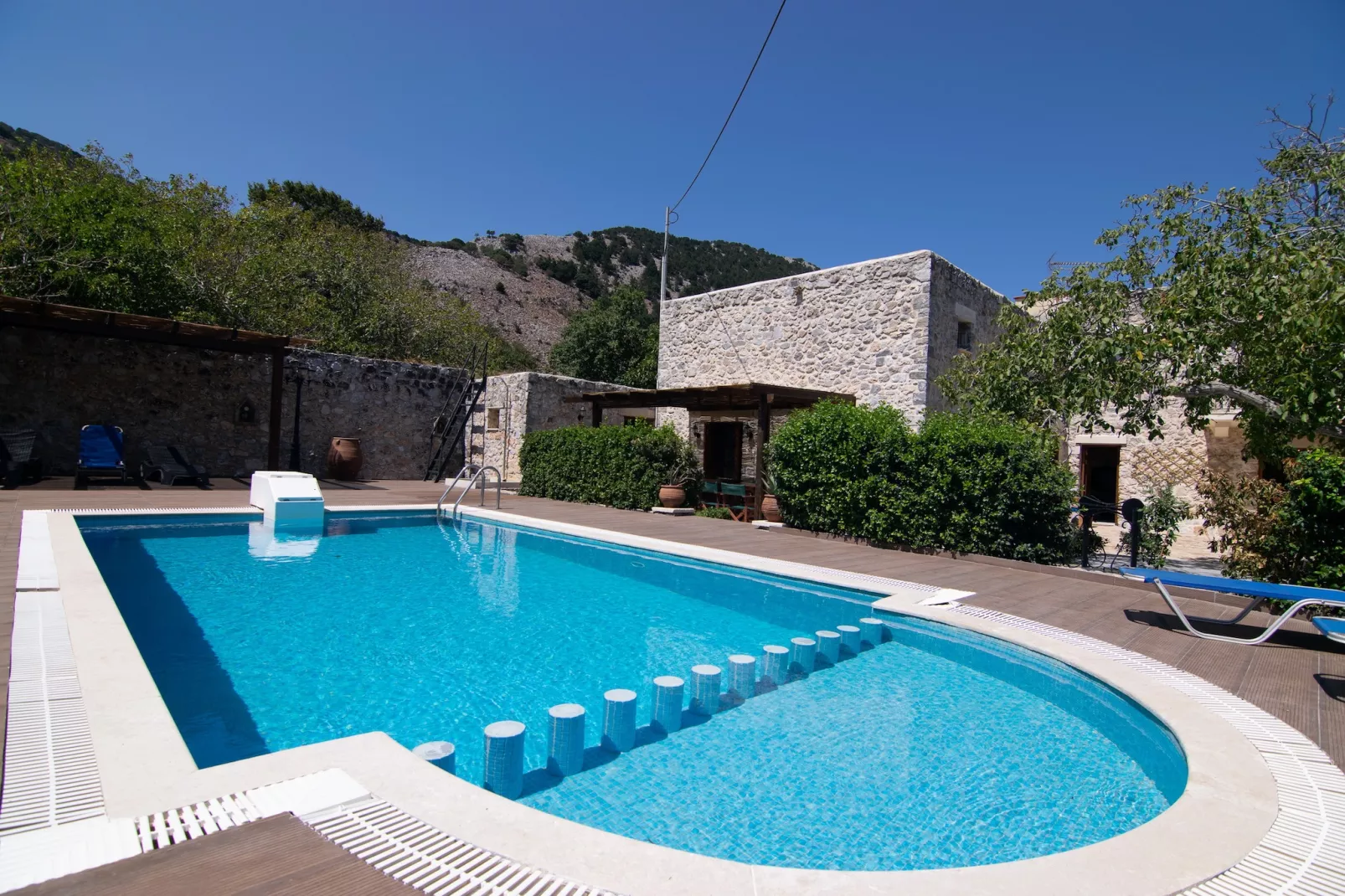 Archodiko Villa Imbros-Zwembad
