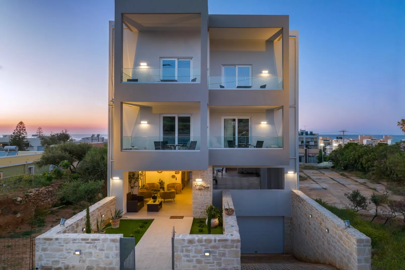 Creta Sun, 102 Studio City View-Buitenlucht