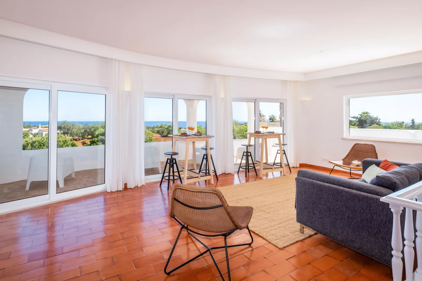 Villa Benagil Boutique-Woonkamer