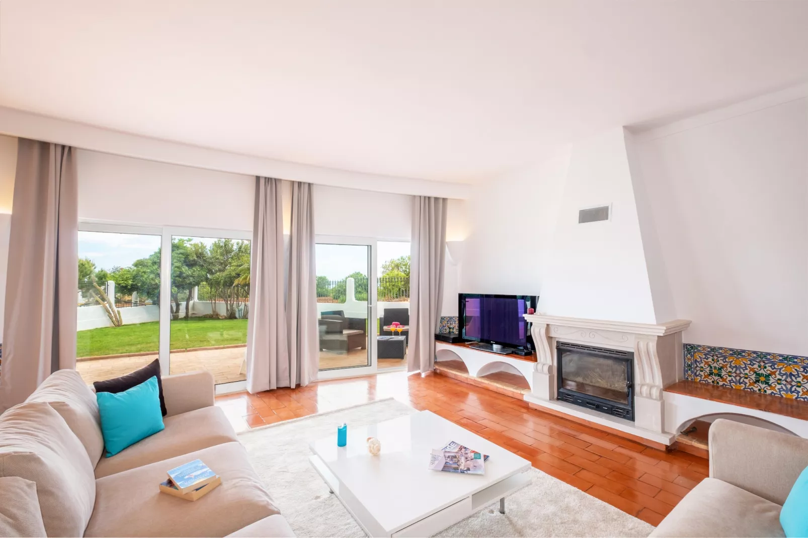 Villa Benagil Boutique-Woonkamer