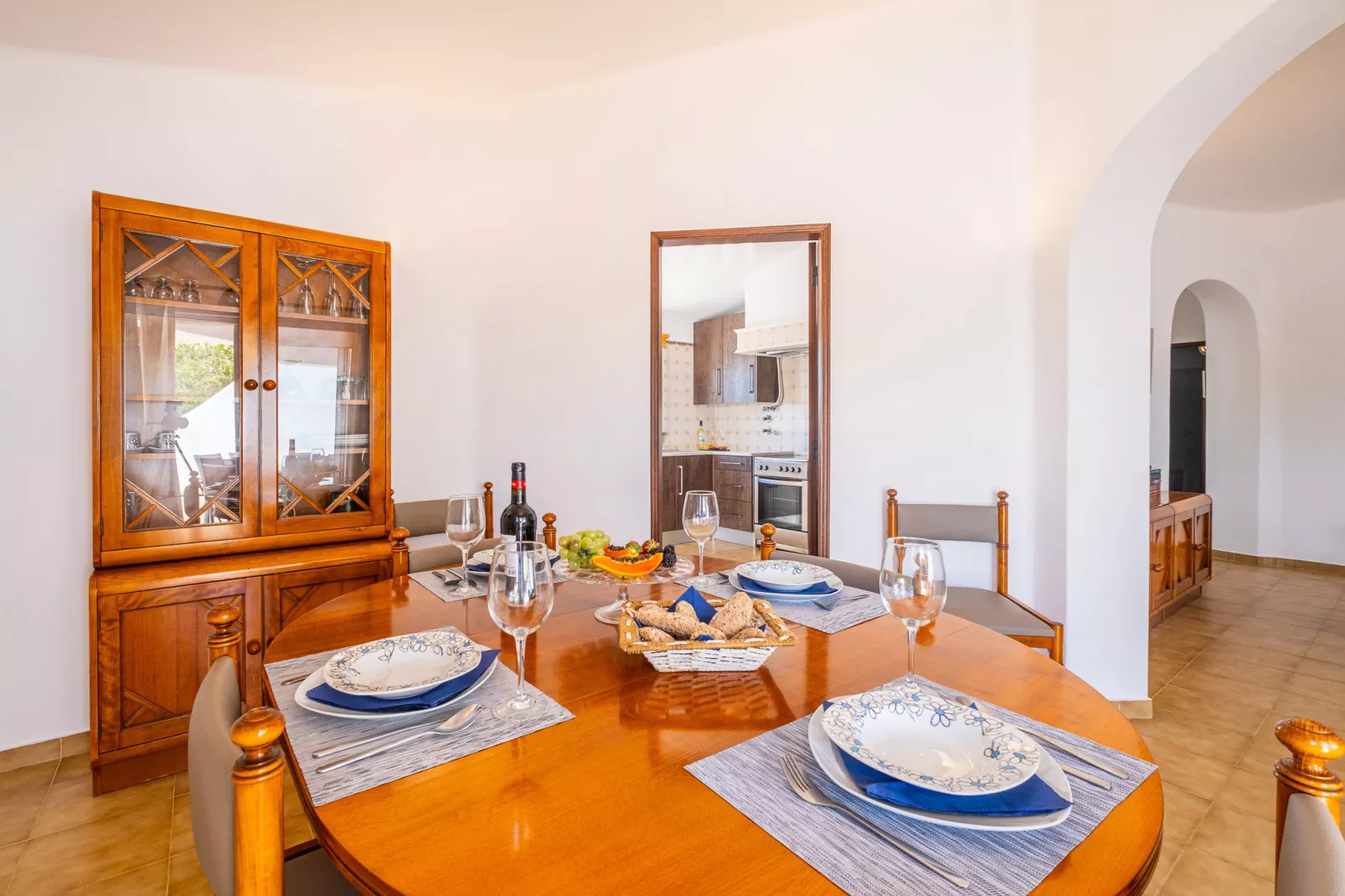 Villa Sunshine-Eetkamer