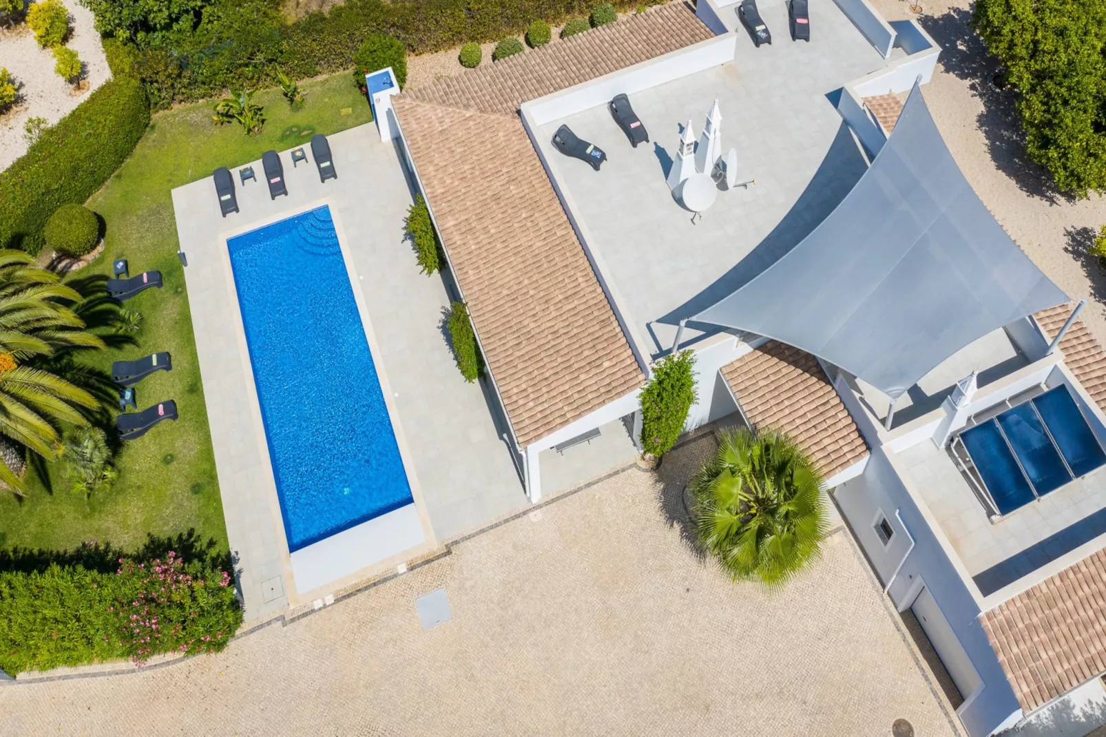 Villa Koster-Gebieden zomer 1km