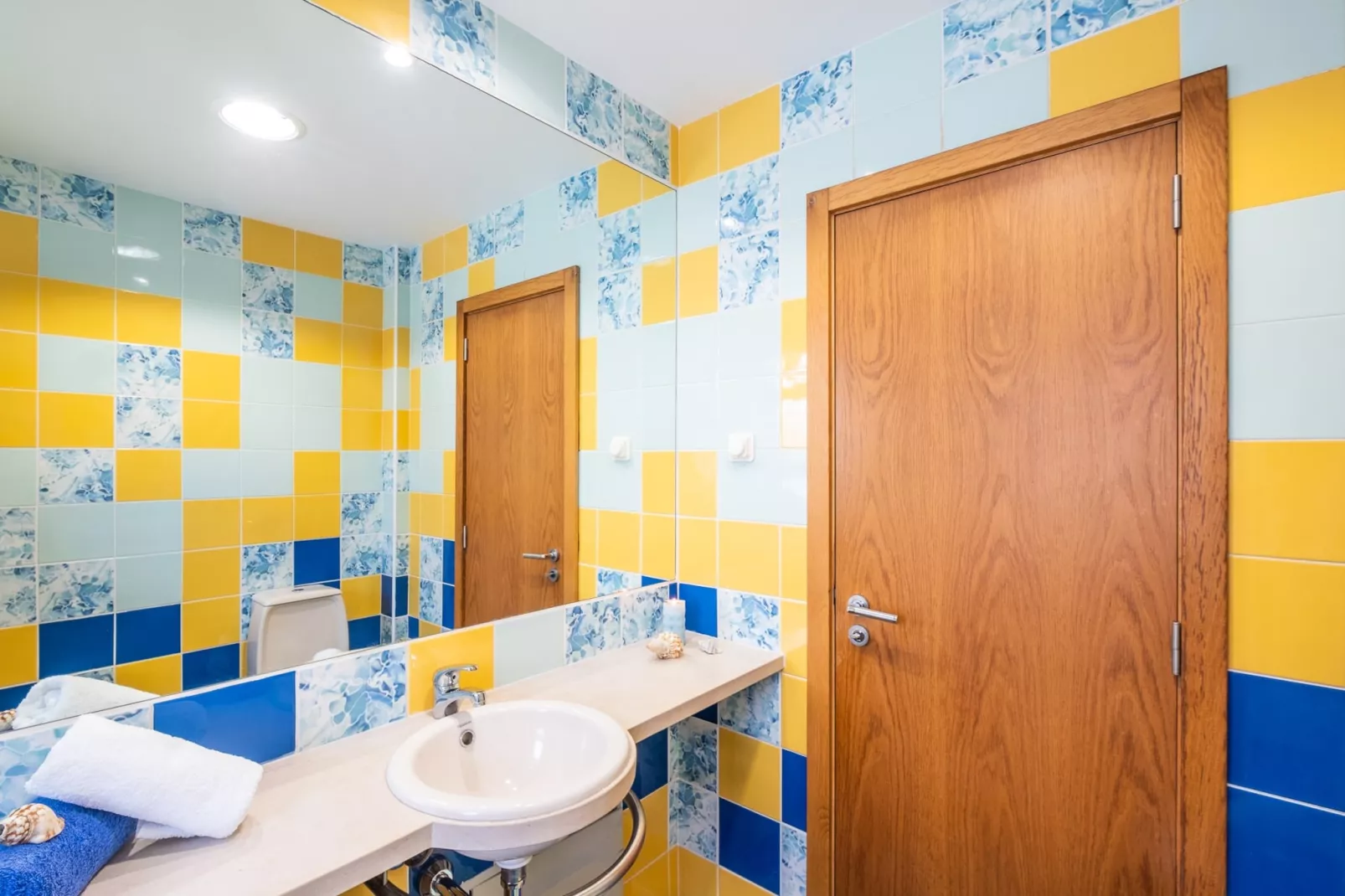 Villa Poseidon-Badkamer
