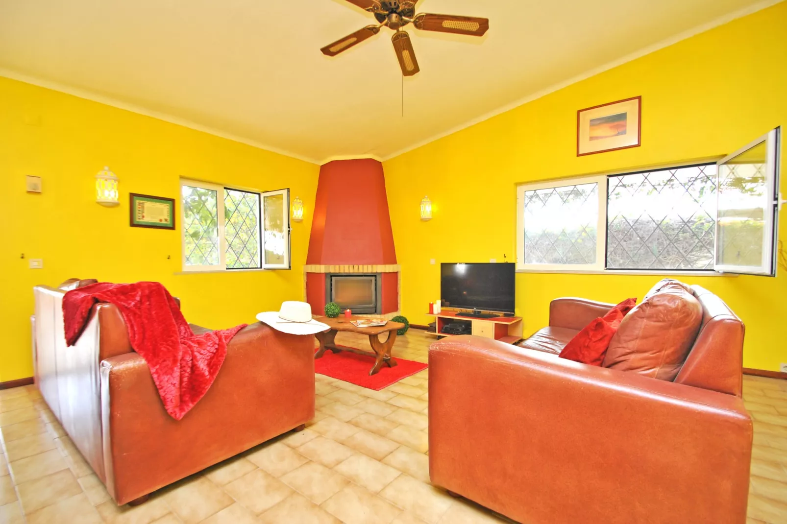 Villa Cozumel-Woonkamer