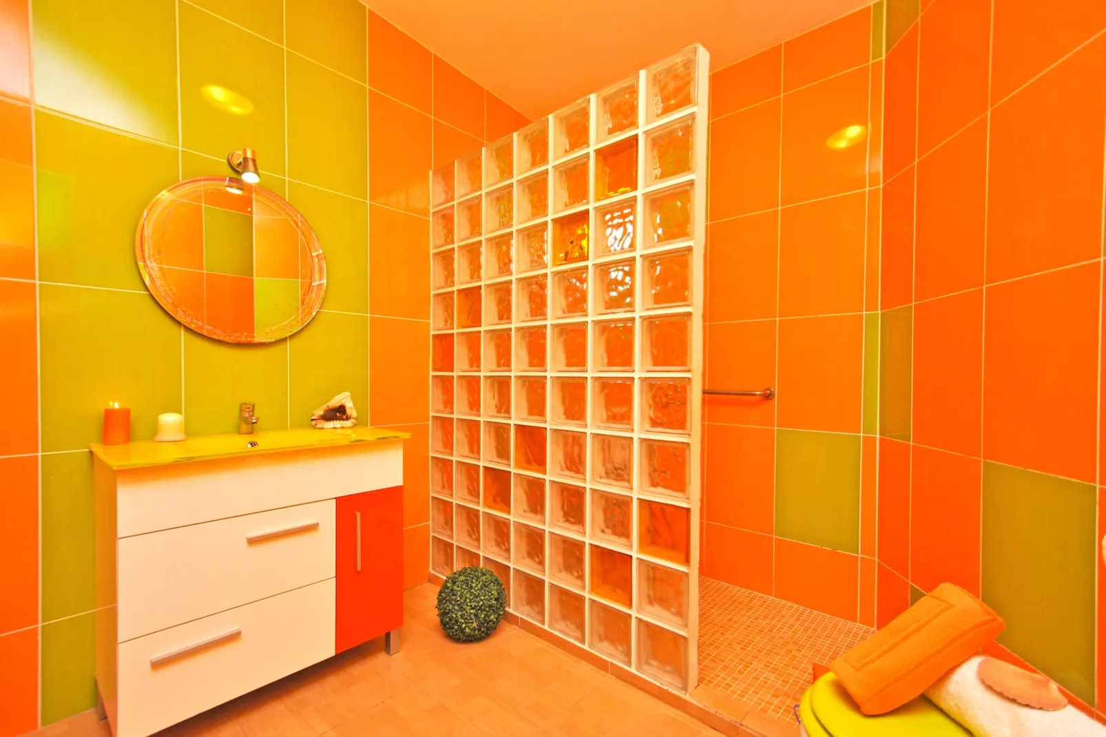 Villa Cozumel-Badkamer