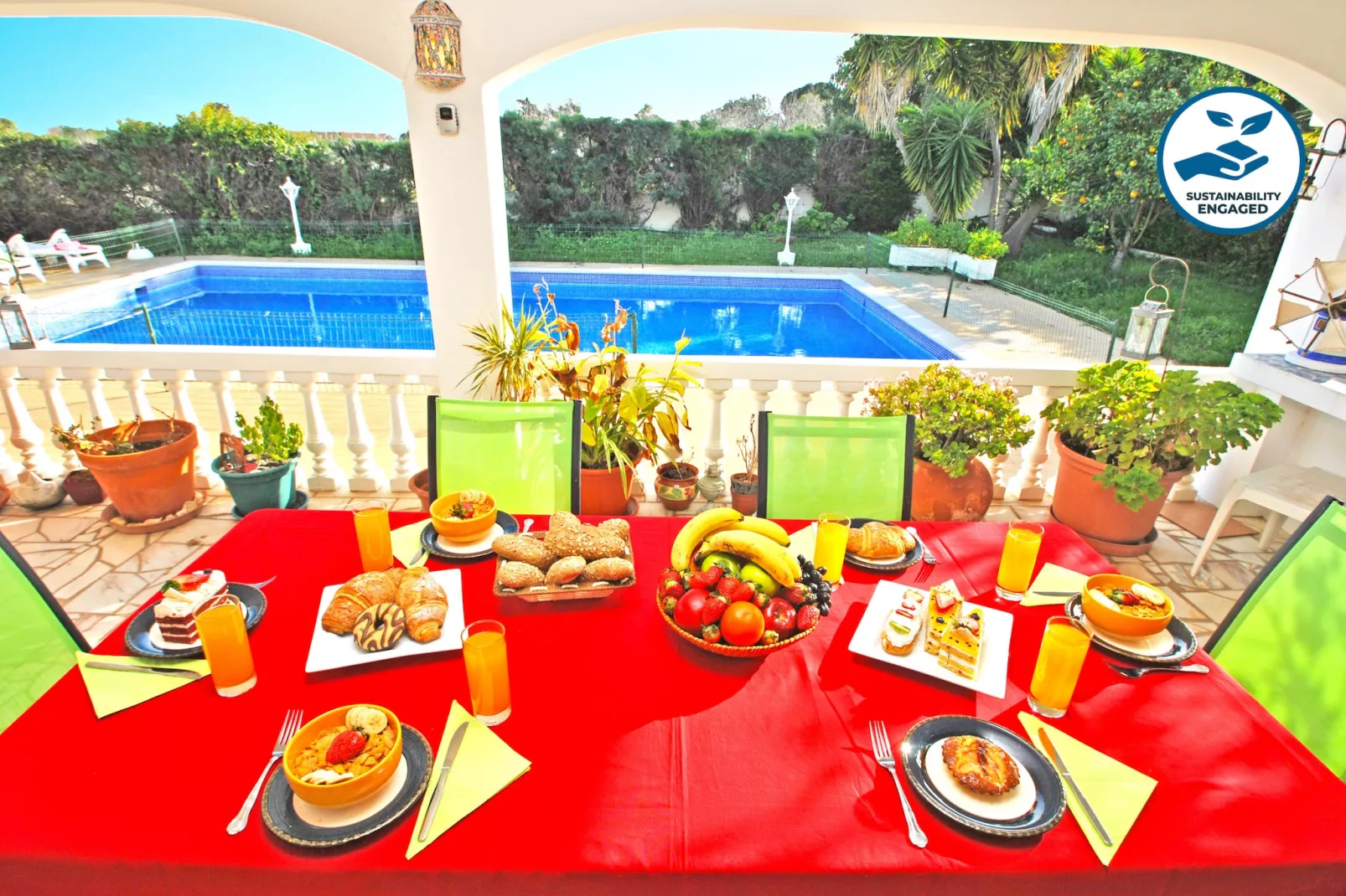 Villa Cozumel-Terrasbalkon