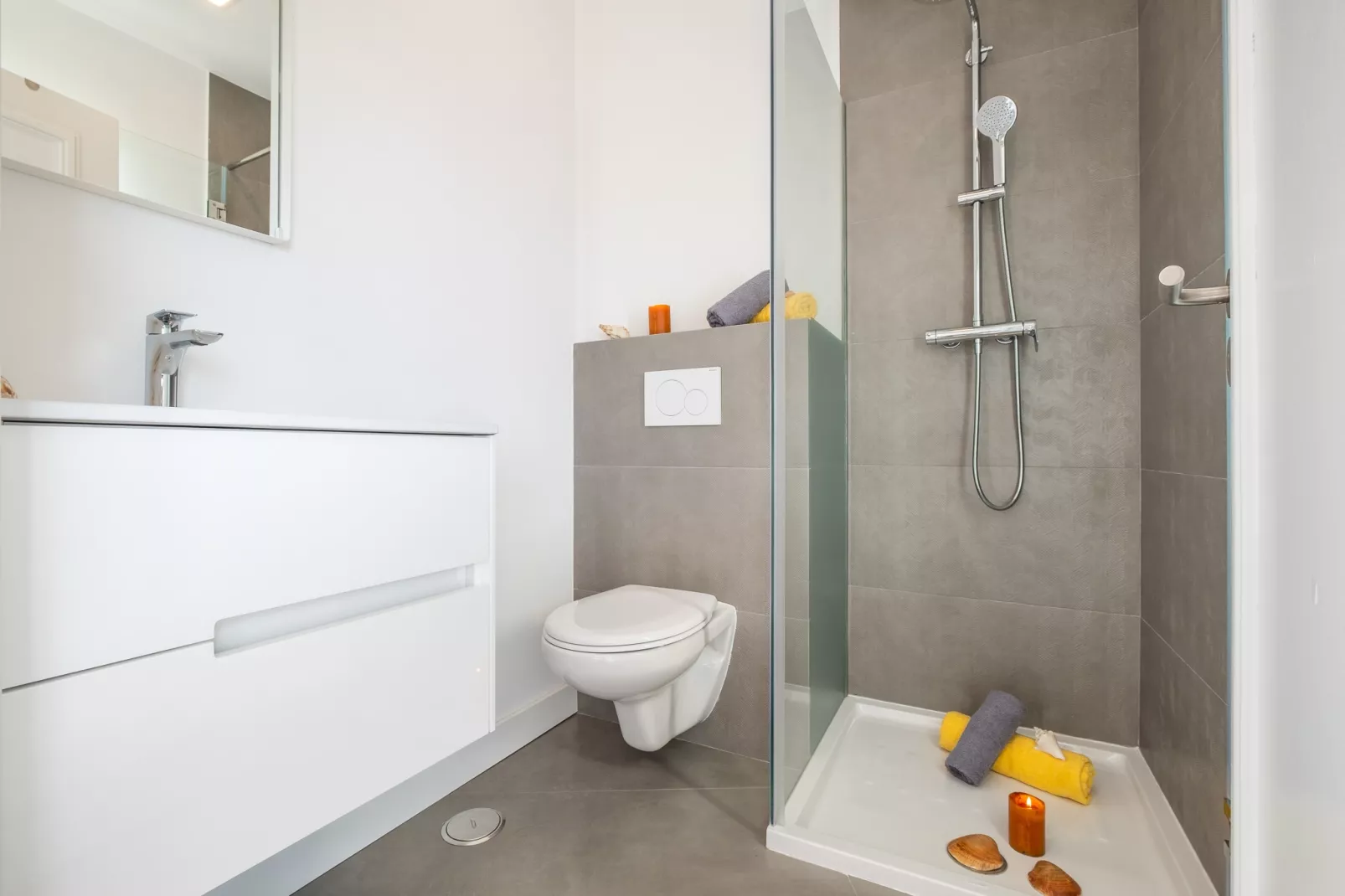 Apartment Portland-Badkamer