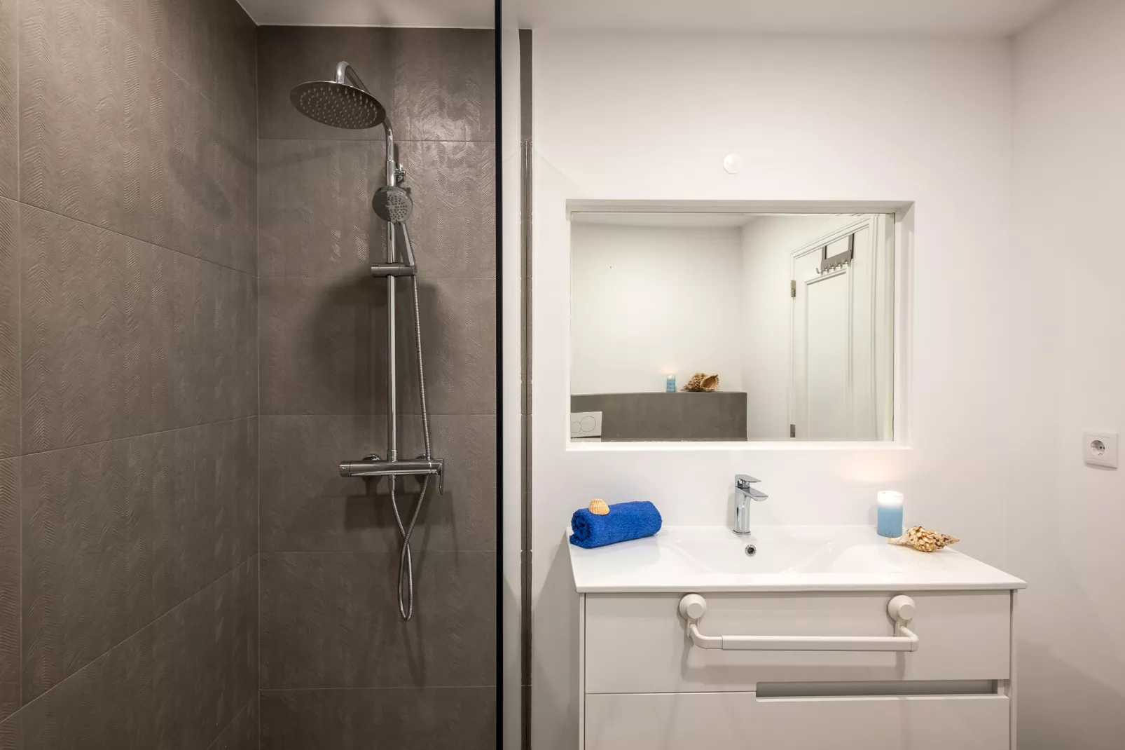 Apartment Portland-Badkamer