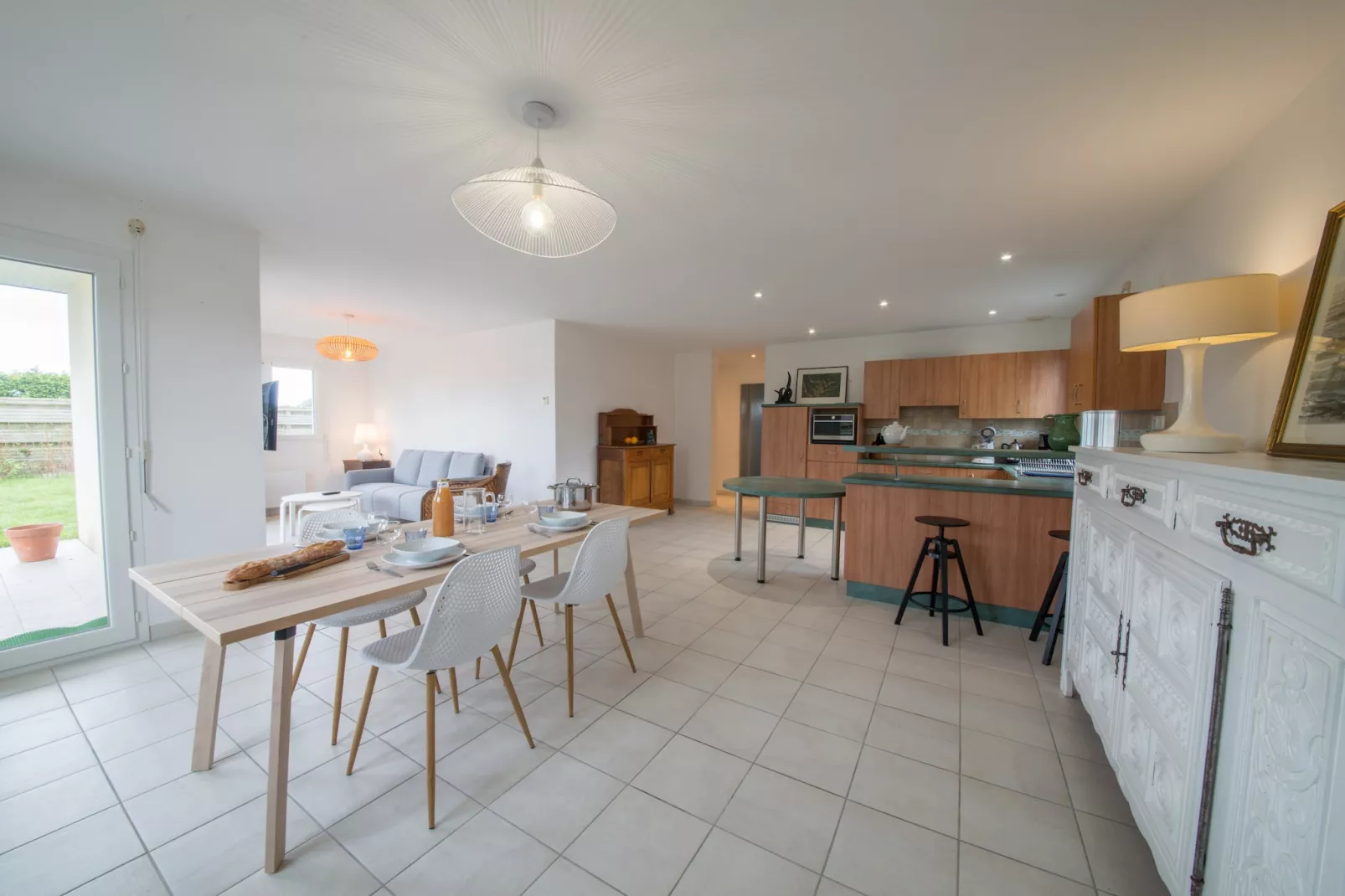 TY BIHAN - Portsall-Eetkamer