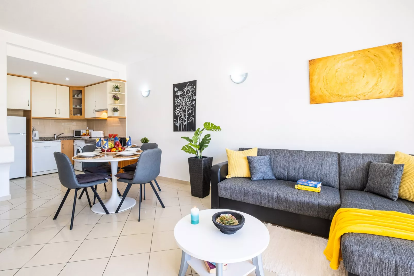 Apartment Venice-Woonkamer