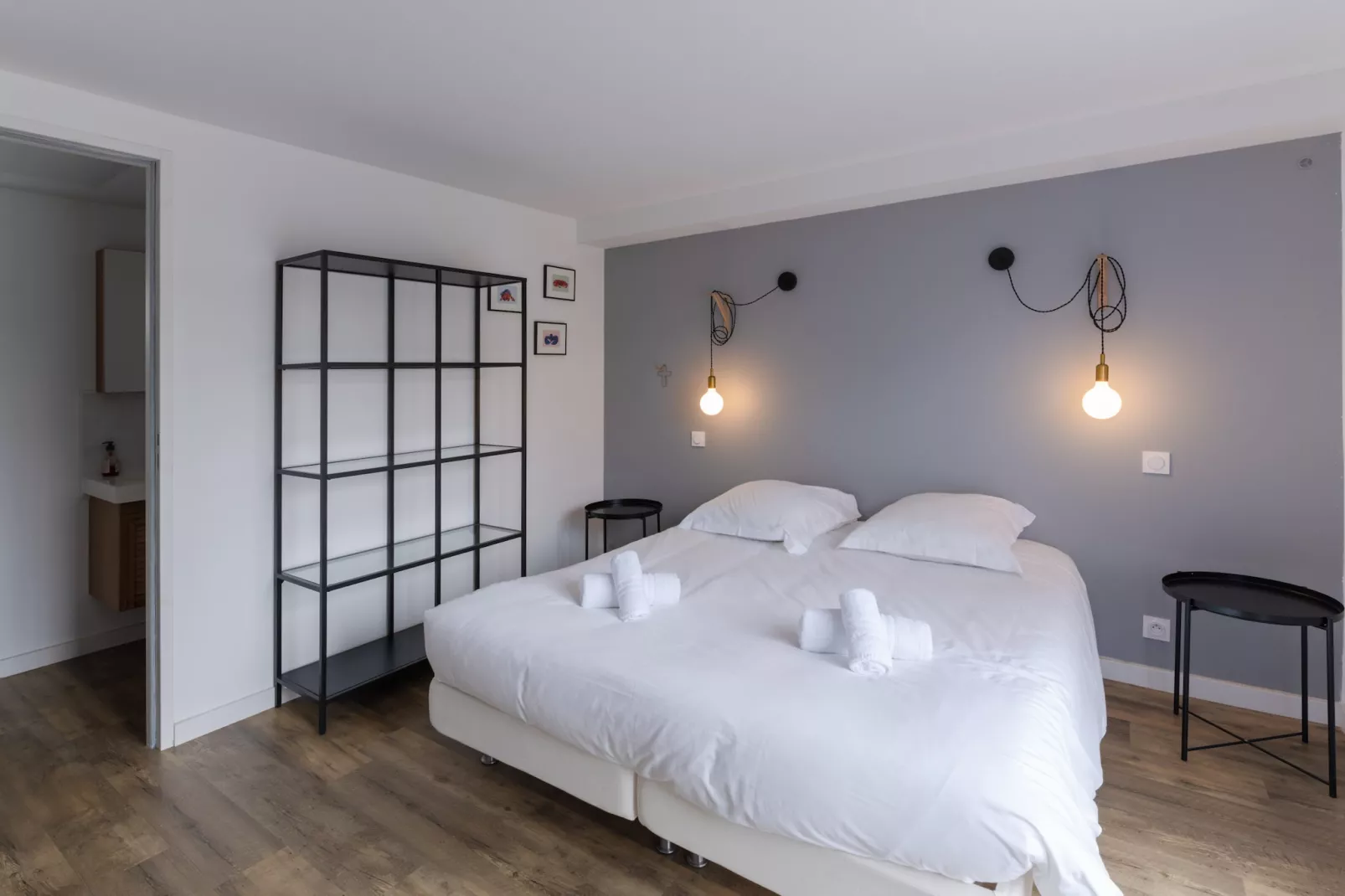 KERDIBIS - Lampaul-Ploudalmézeau-Slaapkamer