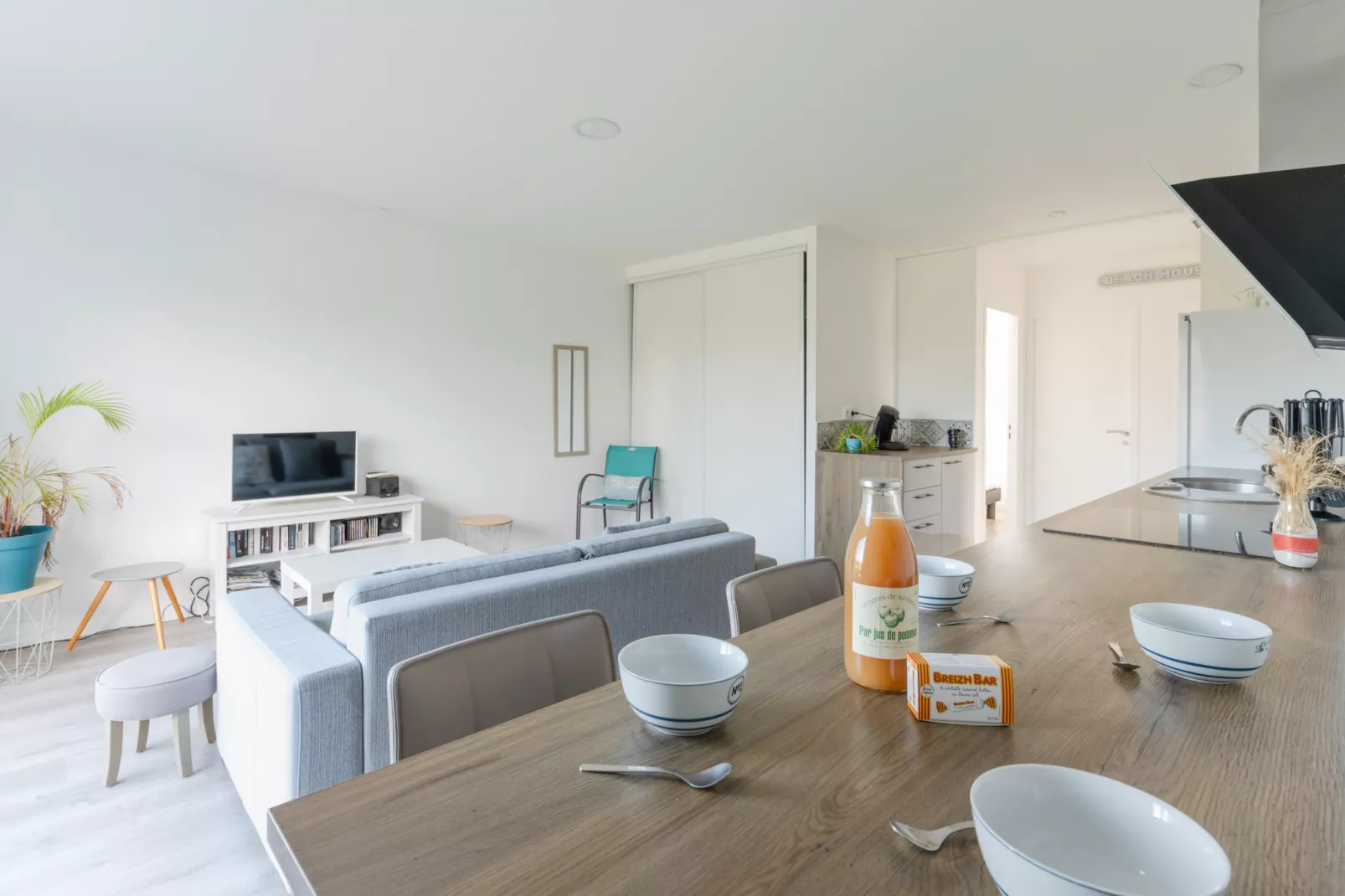 ROSCAROC - ENEZ KARN (côté mer) - Portsall-Woonkamer