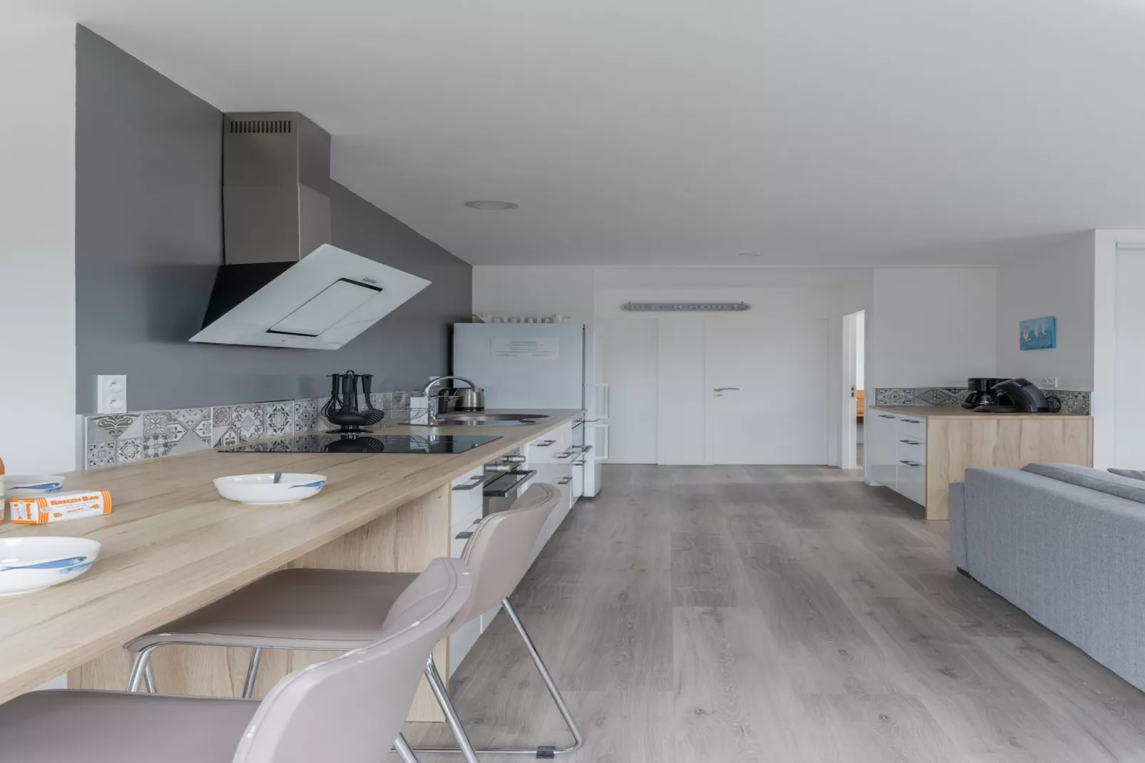 ROSCAROC - ENEZ AR BEG (côté jardin) - Portsall-Keuken