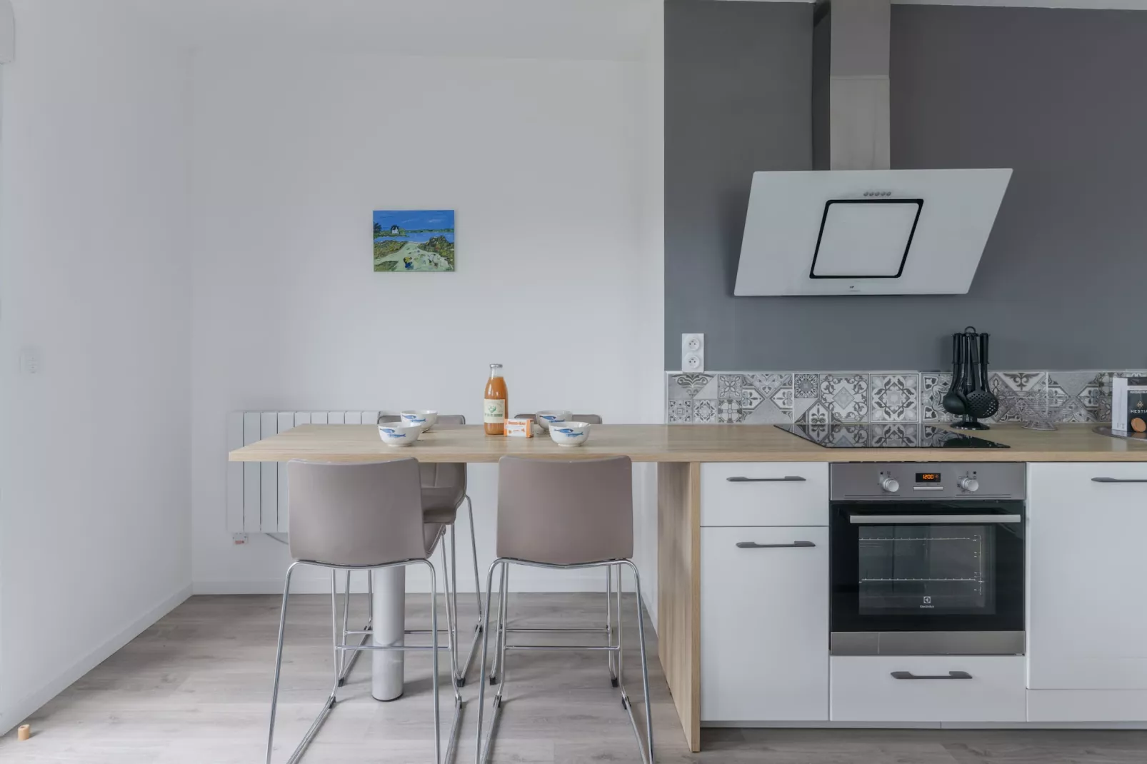 ROSCAROC - ENEZ AR BEG (côté jardin) - Portsall-Keuken